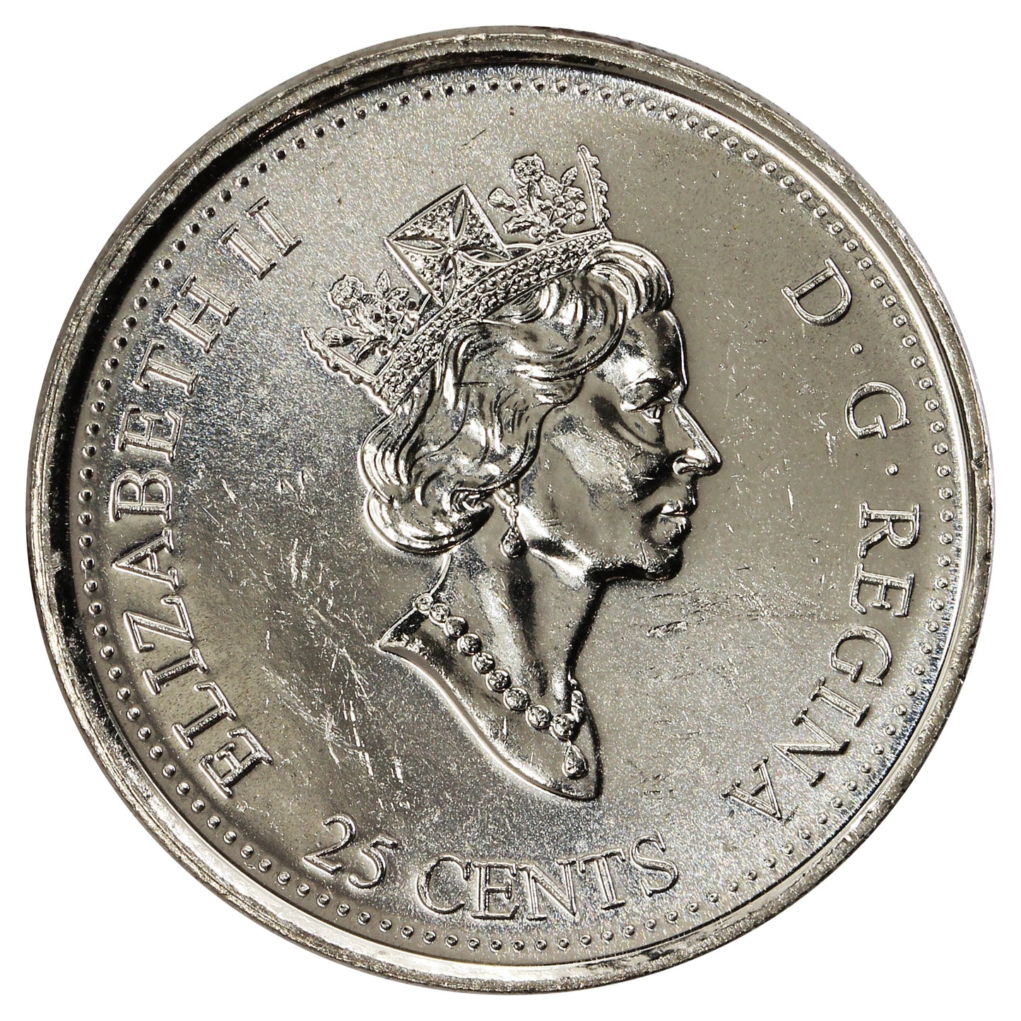 2000 Achievement Canada 25-cents Brilliant Uncirculated (MS-63)