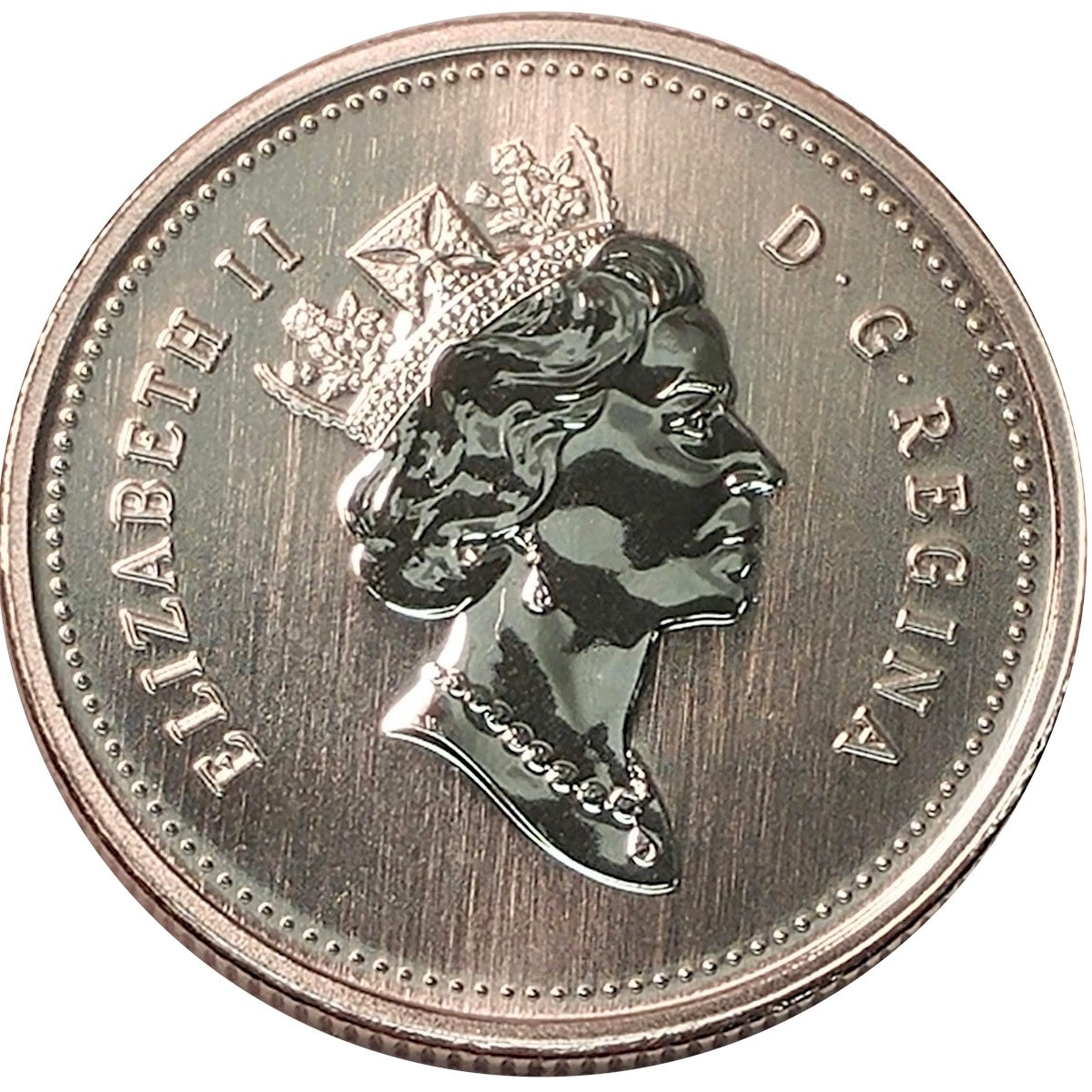 2000 Caribou Canada 25-cents Specimen