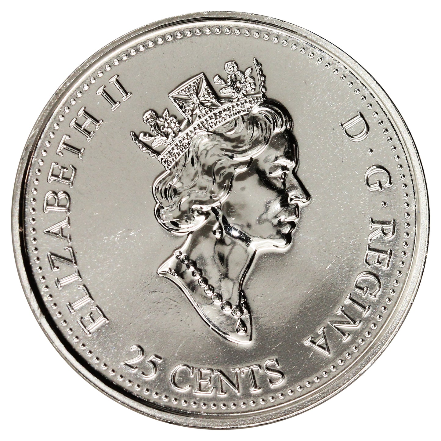 2000 Celebration Canada 25-cents Brilliant Uncirculated (MS63)
