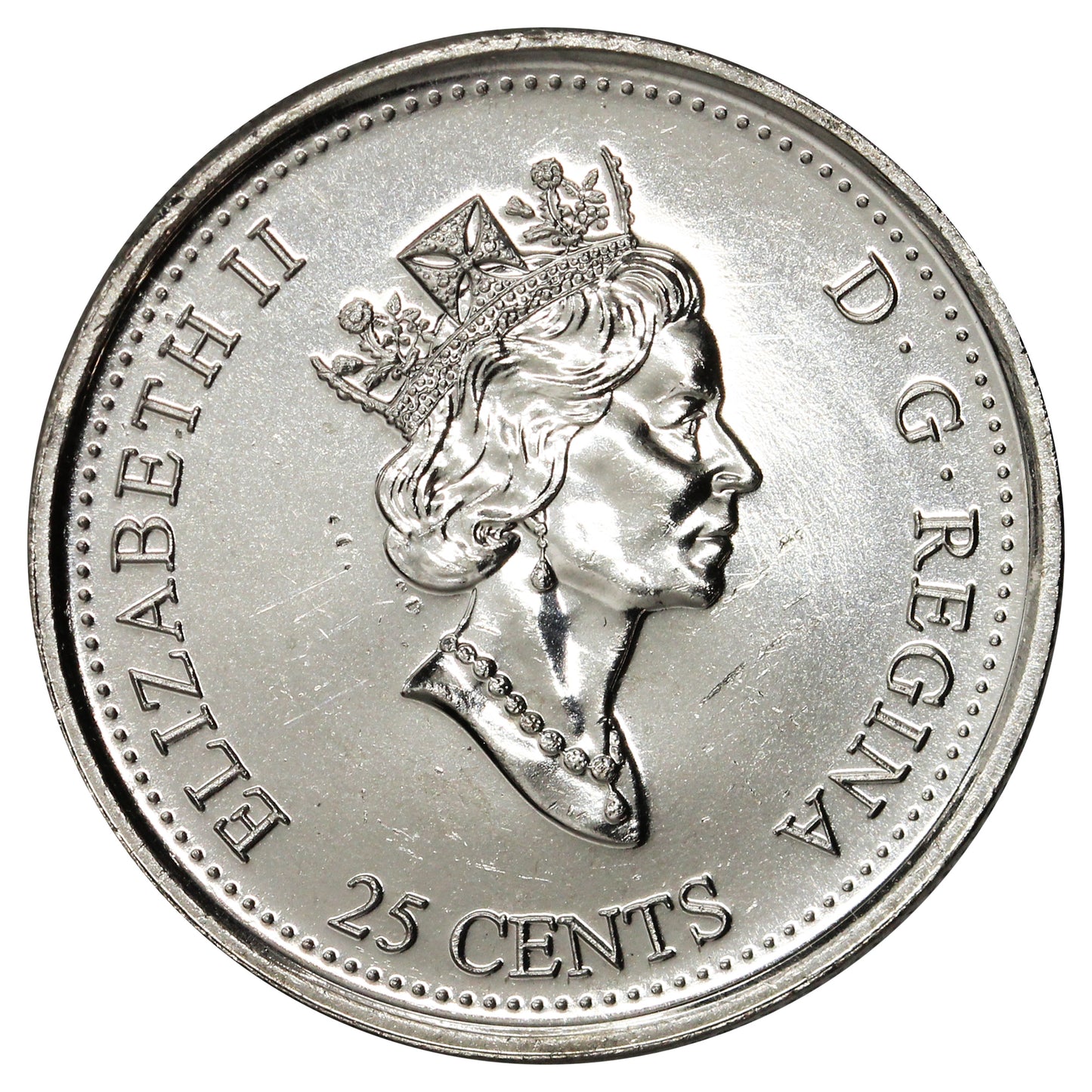 2000 Celebration Canada 25-cents Proof Like