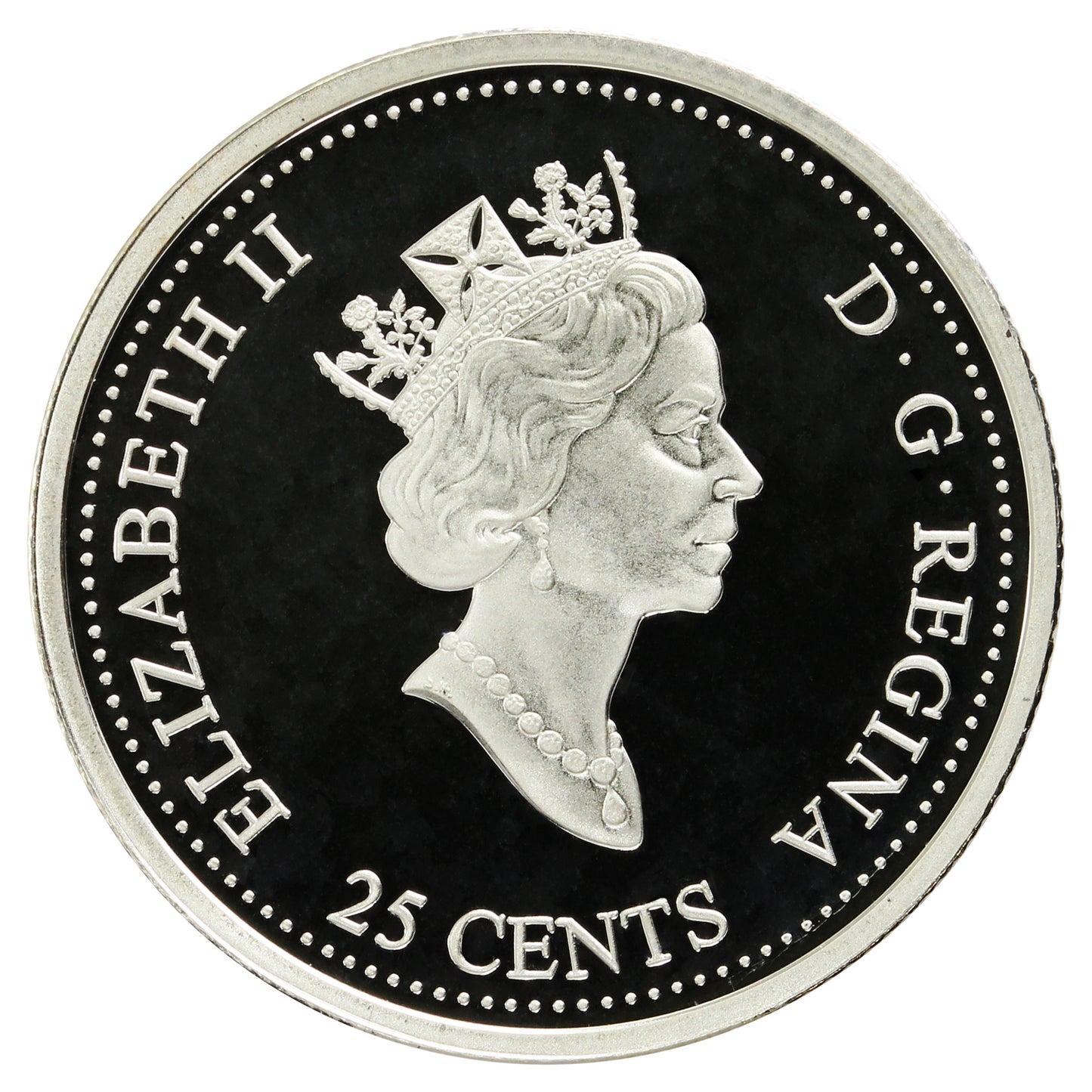 2000 Community Canada 25-cents Silver Proof
