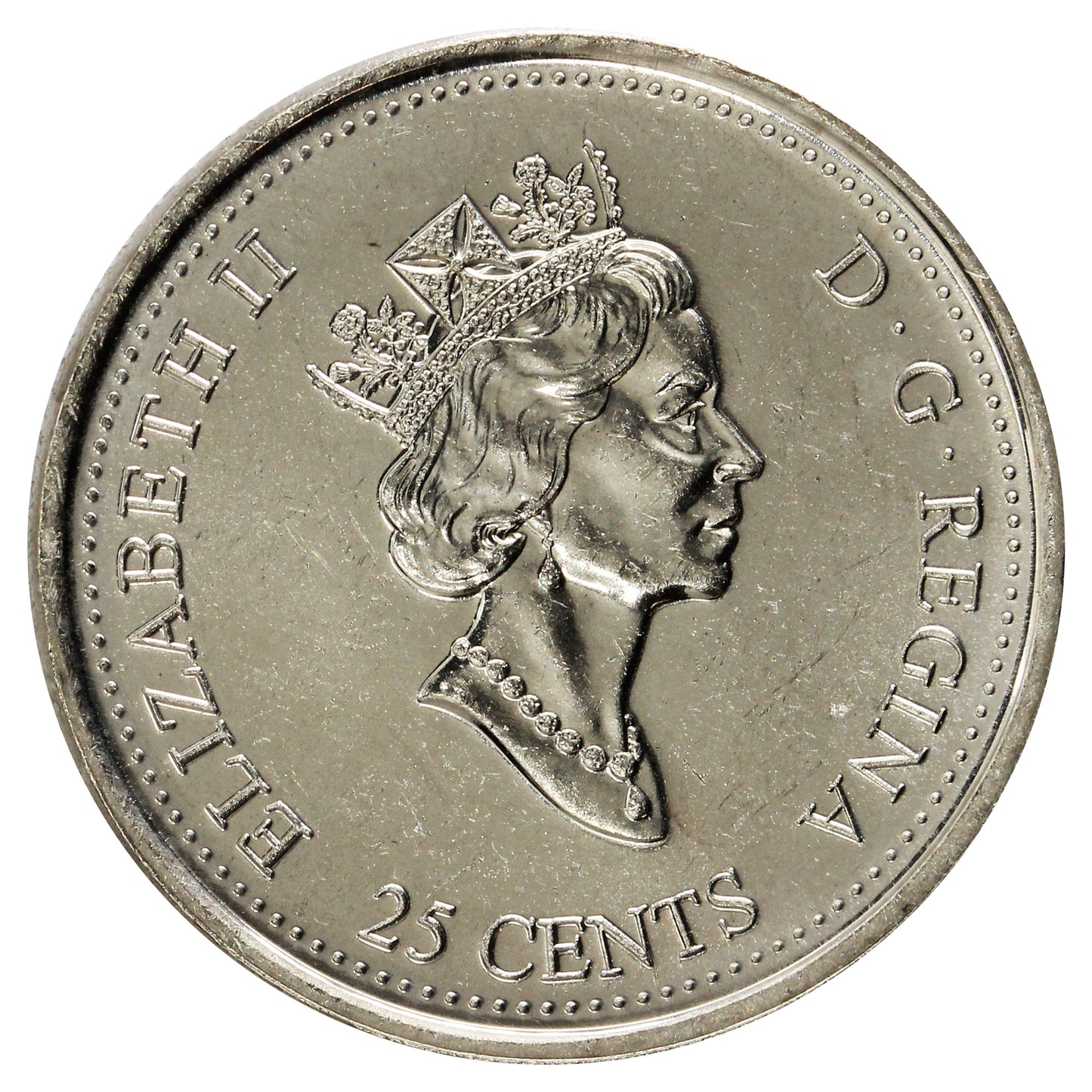 2000 Creativity Canada 25-cents Brilliant Uncirculated (MS-63)