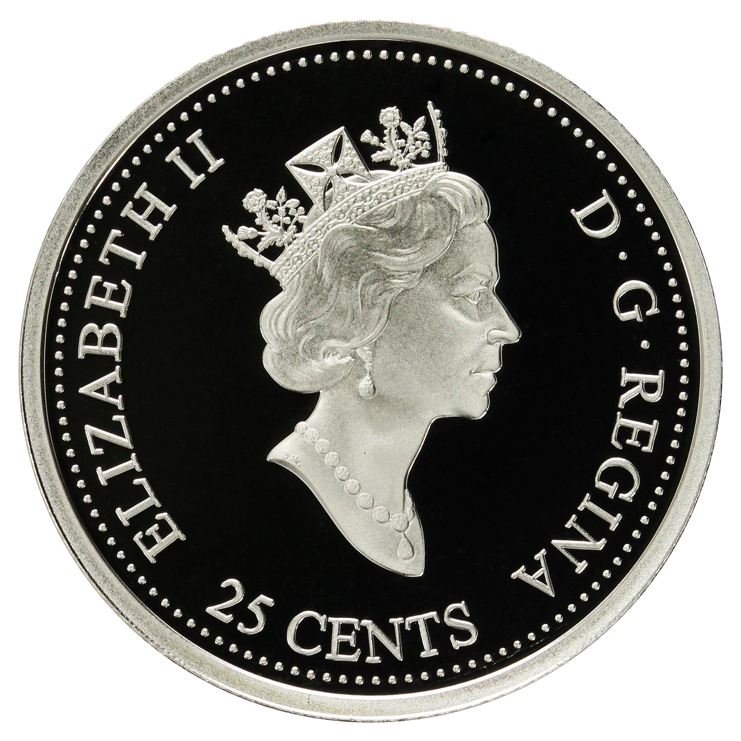 2000 Creativity Canada 25-cents Silver Proof