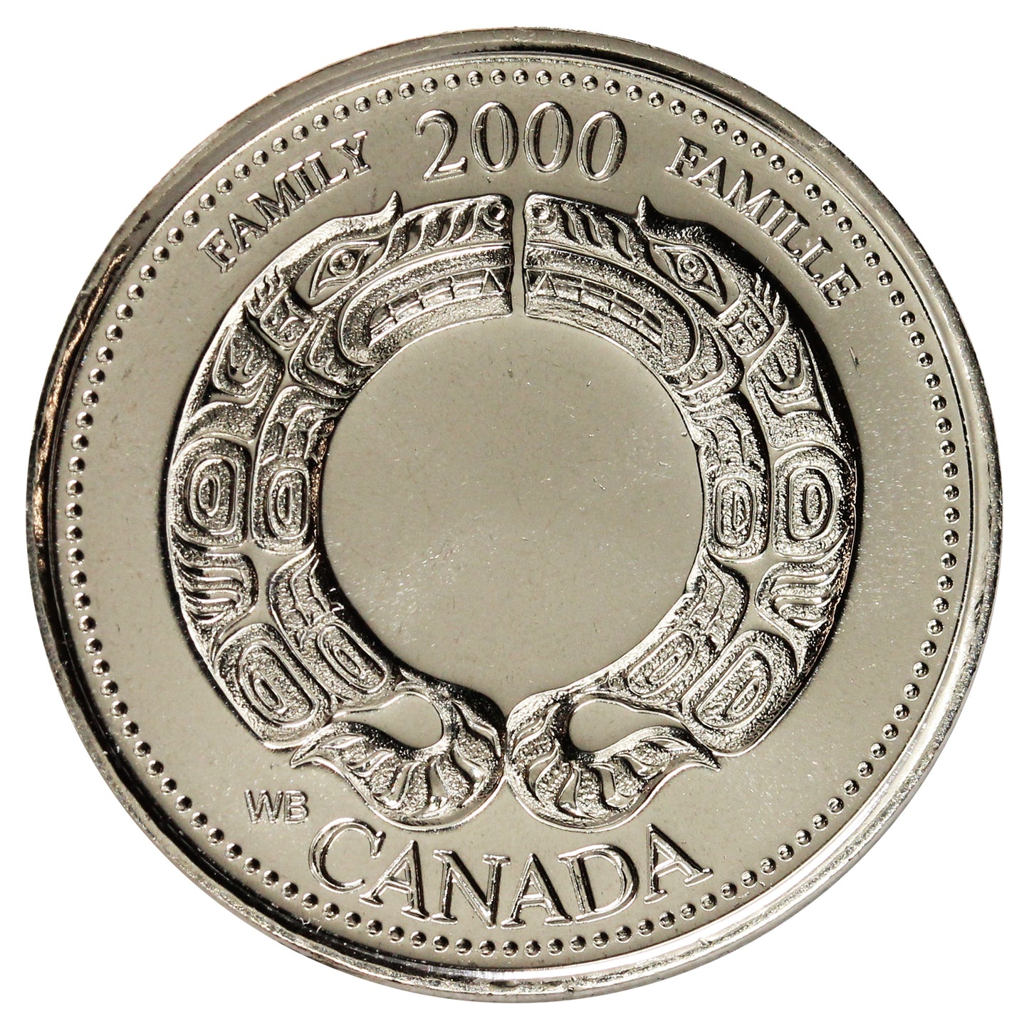2000 Family Canada 25-cents Proof Like