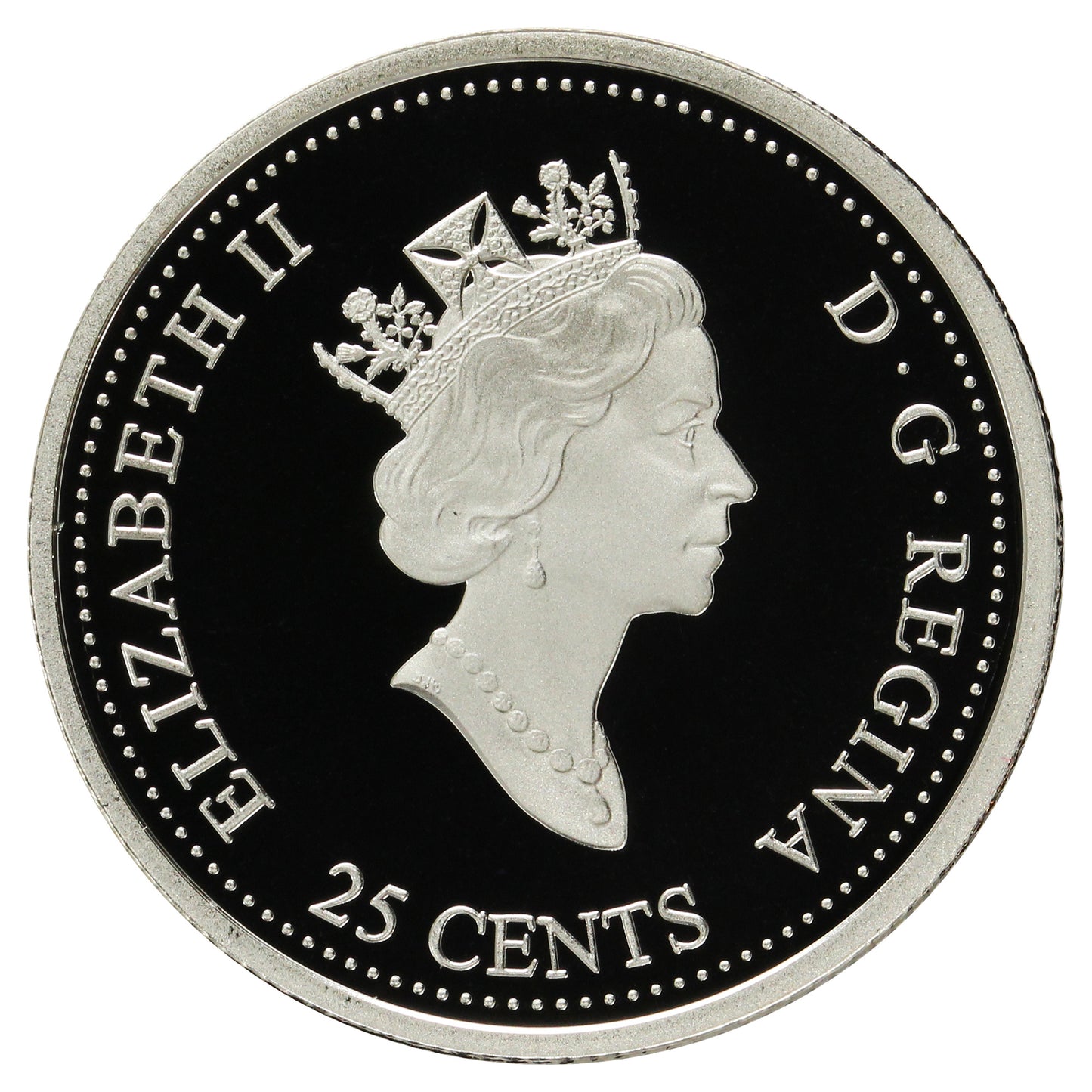 2000 Family Canada 25-cents Silver Proof