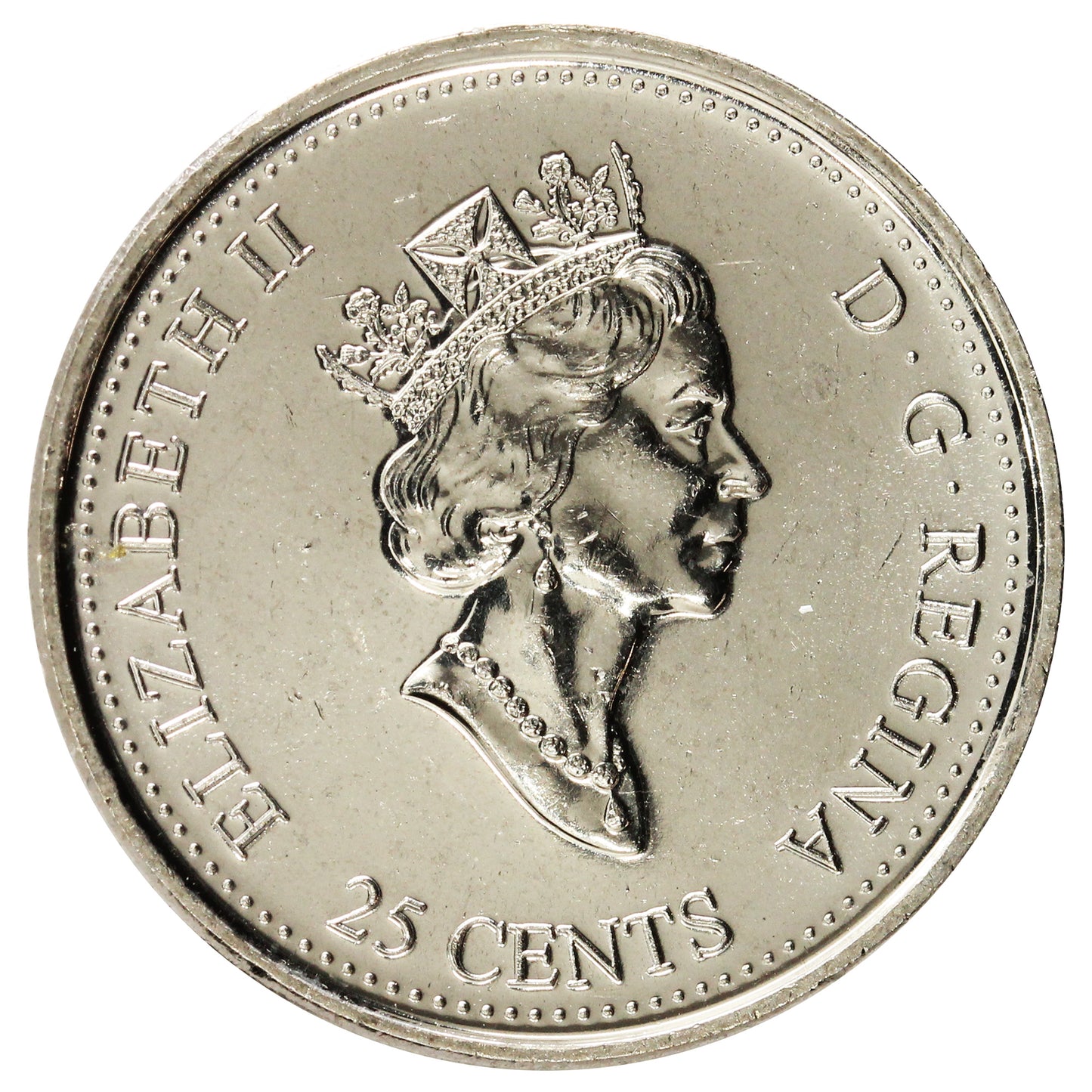 2000 Freedom Canada 25-cents Brilliant Uncirculated (MS63)