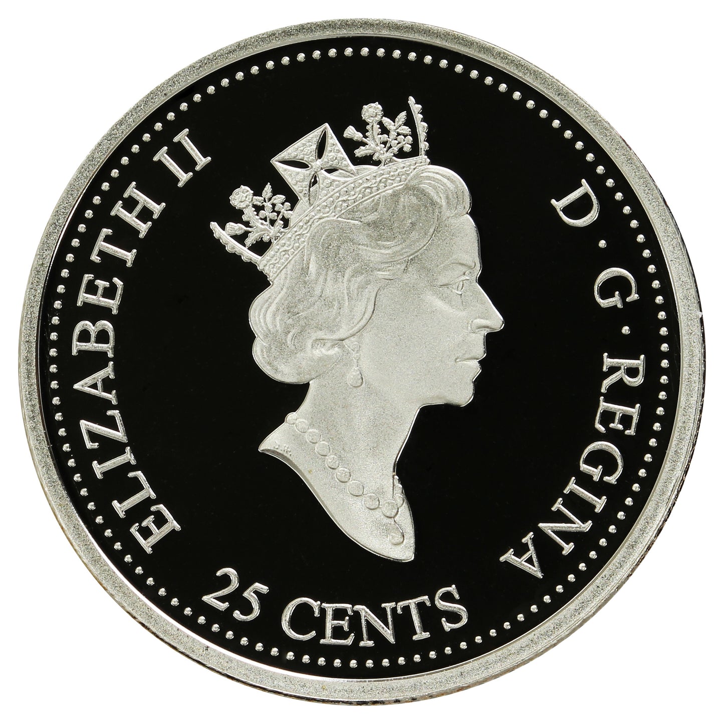 2000 Harmony Canada 25-cents Silver Proof