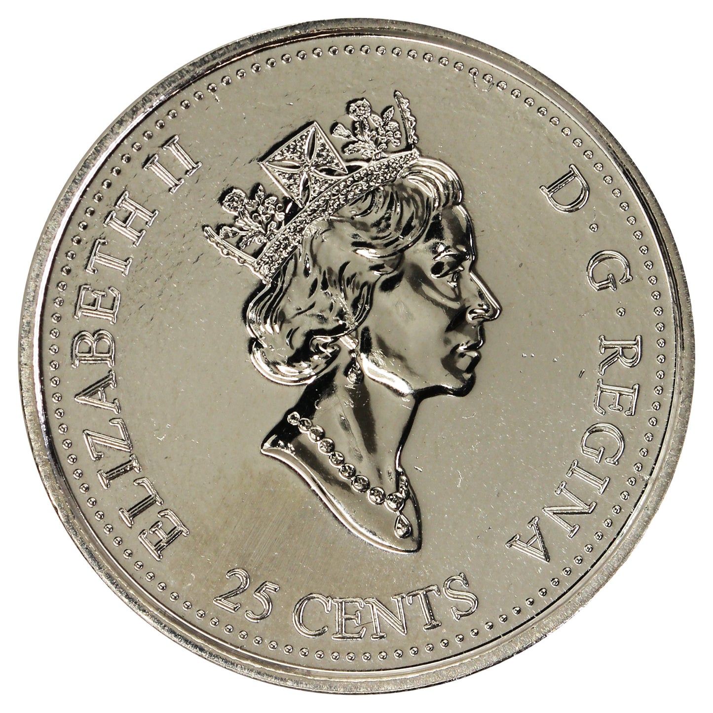 2000 Health Canada 25-cents Proof Like