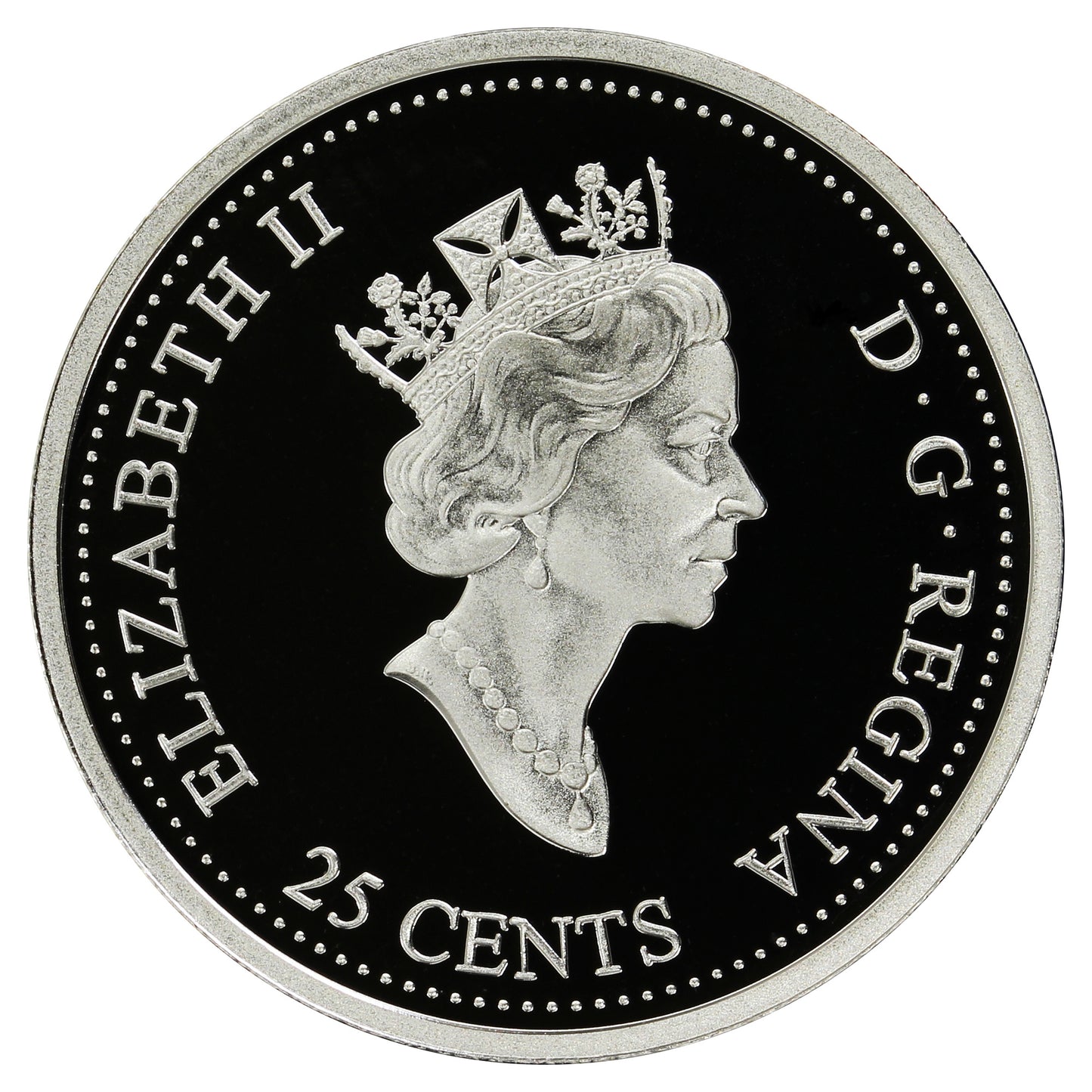 2000 Health Canada 25-cents Silver Proof