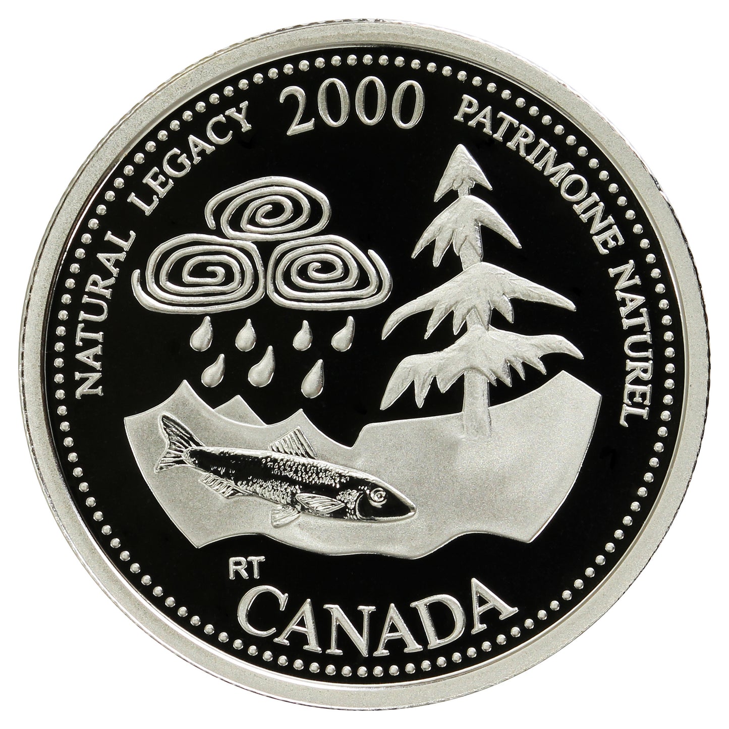 2000 Natural Legacy Canada 25-cents Silver Proof