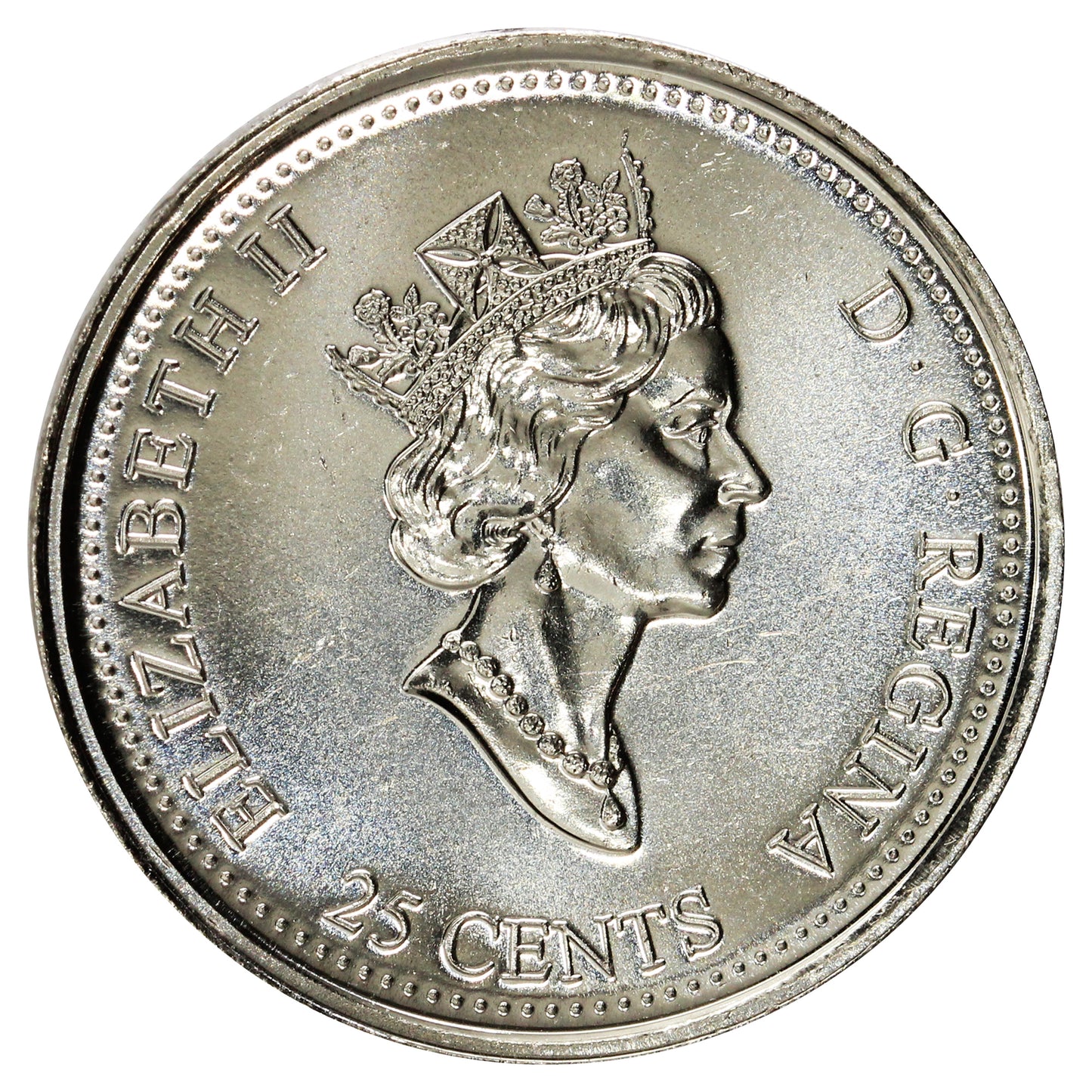 2000 Pride Canada 25-cents Brilliant Uncirculated (MS-63)