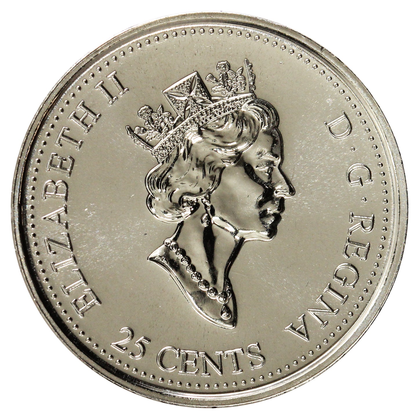 2000 Pride Canada 25-cents Proof Like