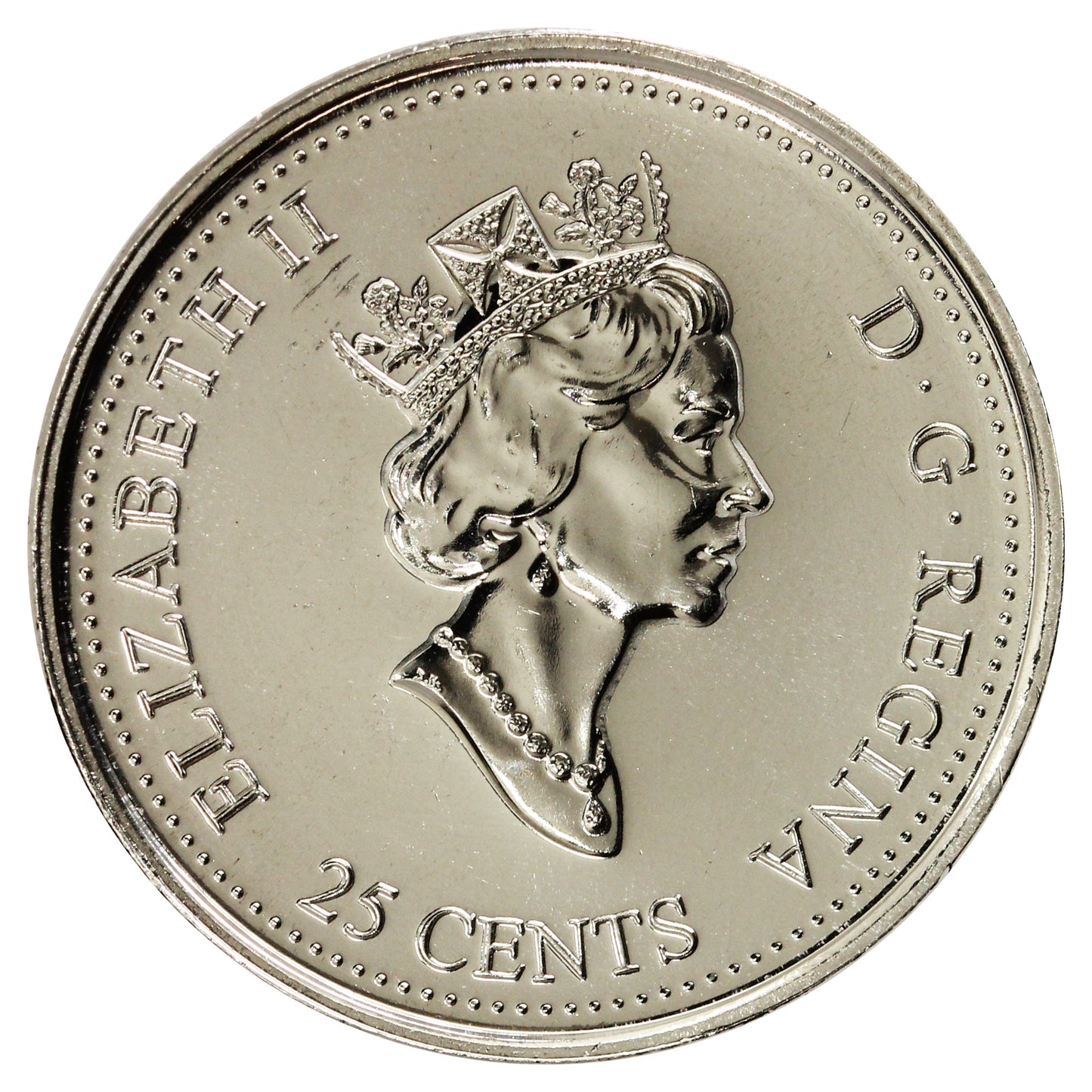 2000 Wisdom Canada 25-cents Proof Like