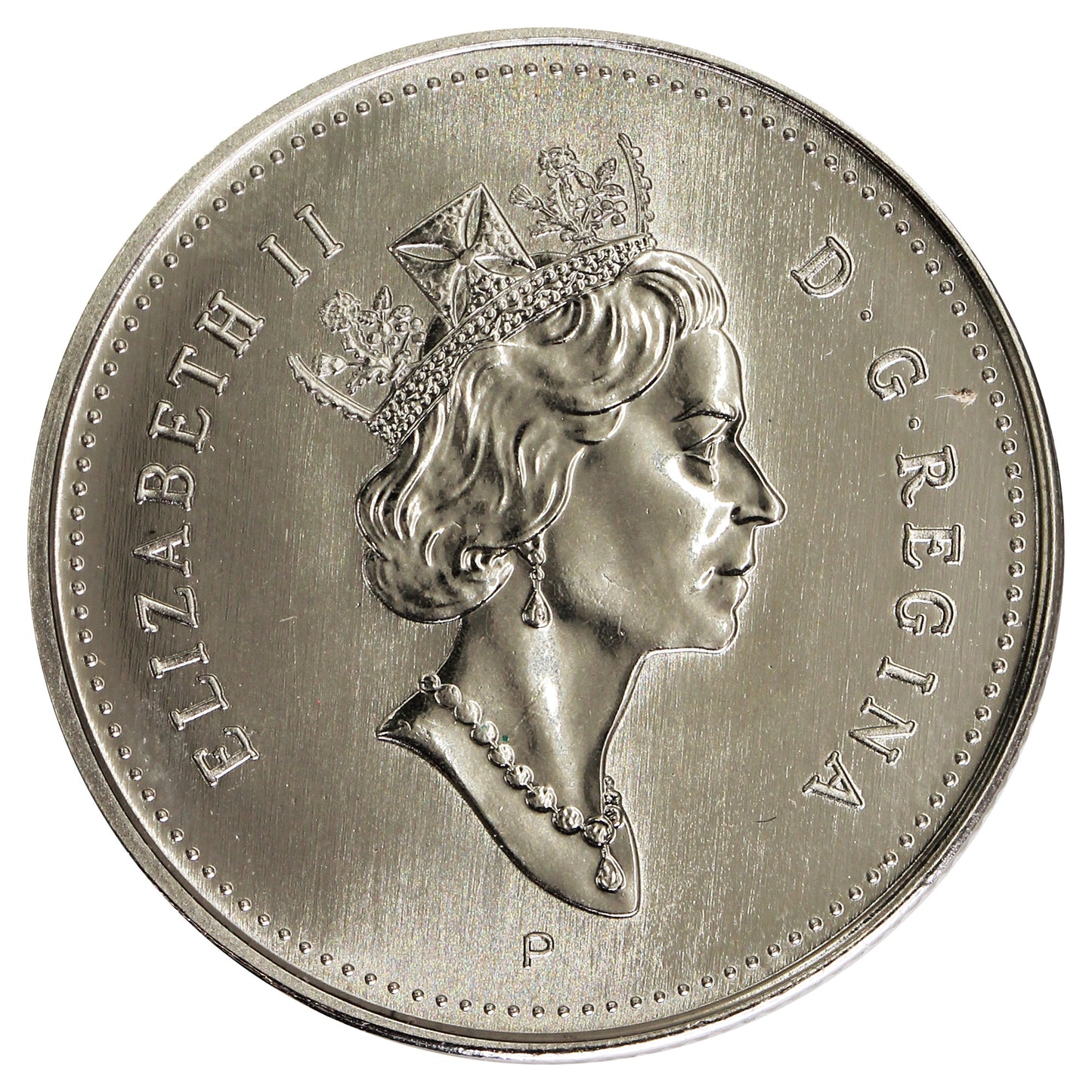 2001P Canada 25-cents Specimen