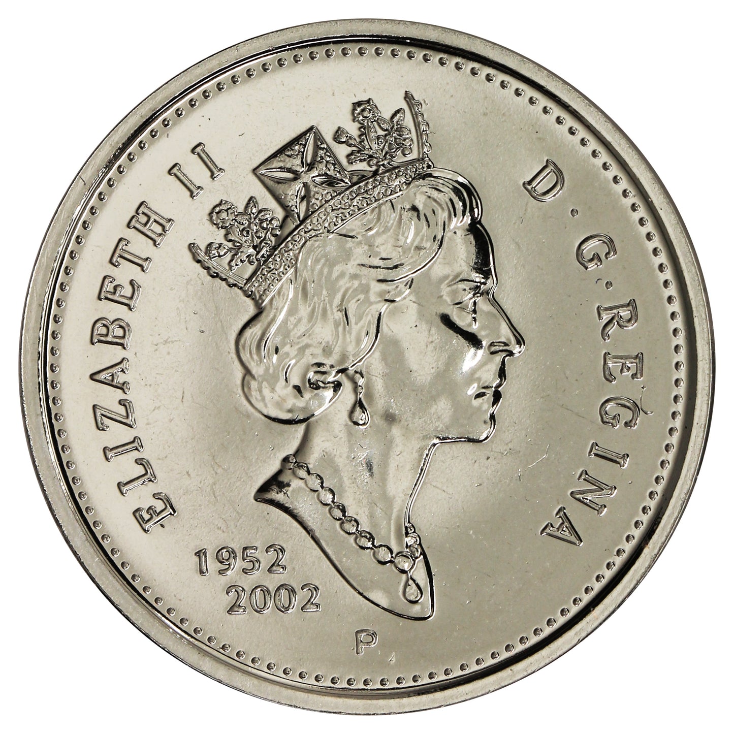 2002P Canada 25-cents Proof Like