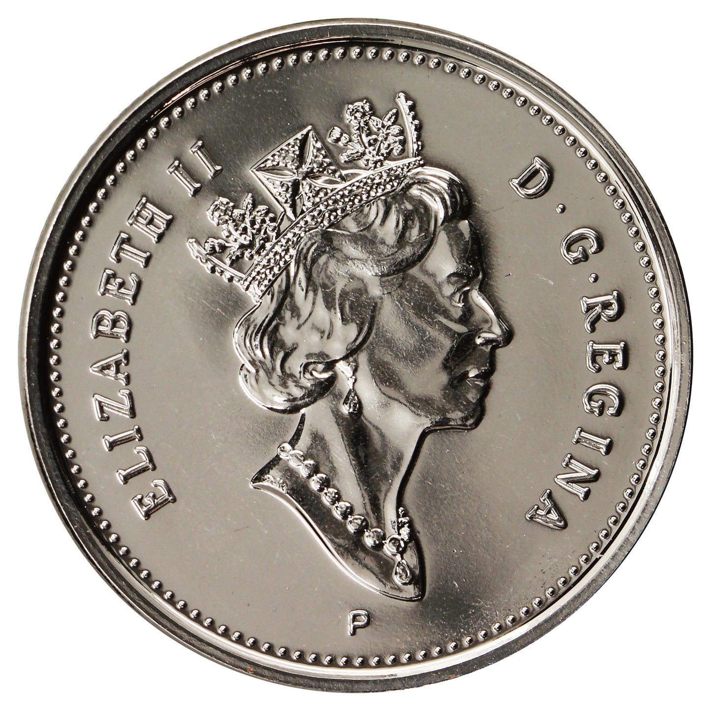 2003P Coloured Canada Day 25-cents Proof Like