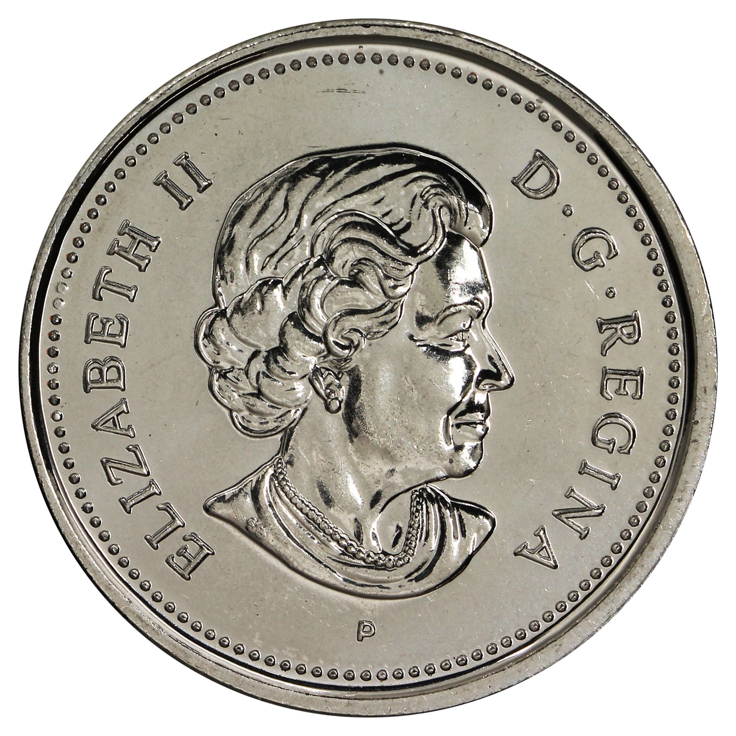 2003P New Effigy Canada 25-cents Brilliant Uncirculated (MS63)