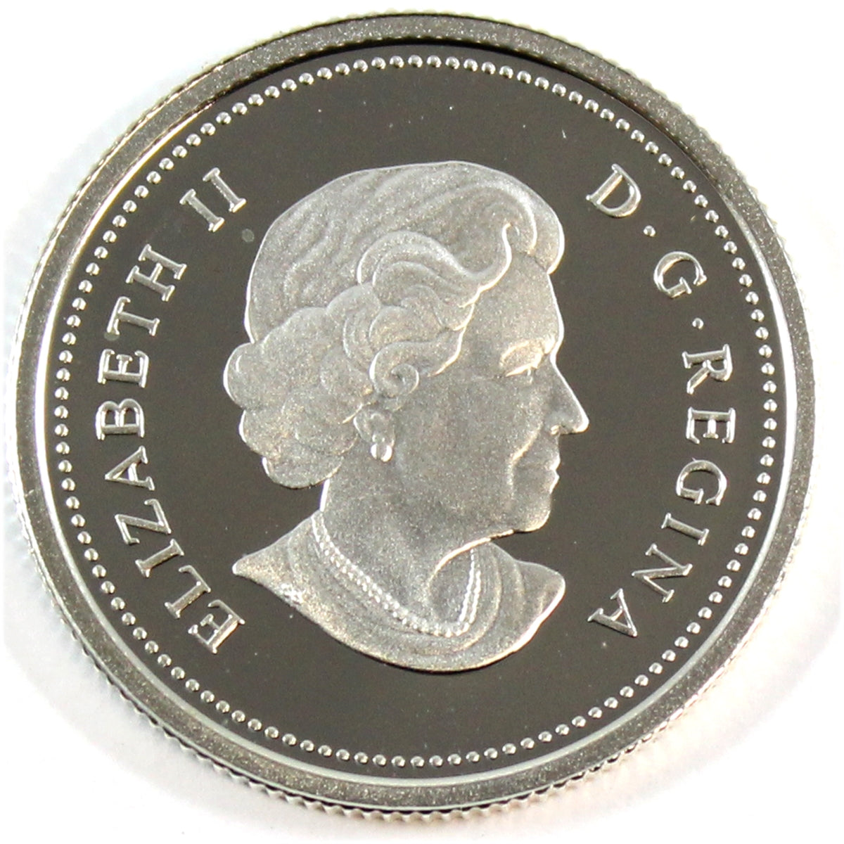 2004 Caribou Canada 25-cents Silver Proof