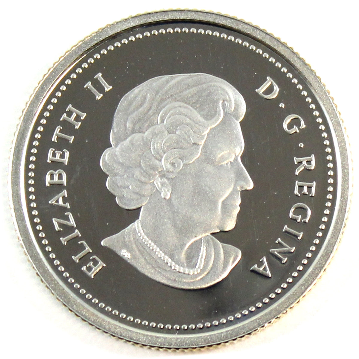 2004 Gold Plated Poppy Canada 25-cents Sterling Silver Proof