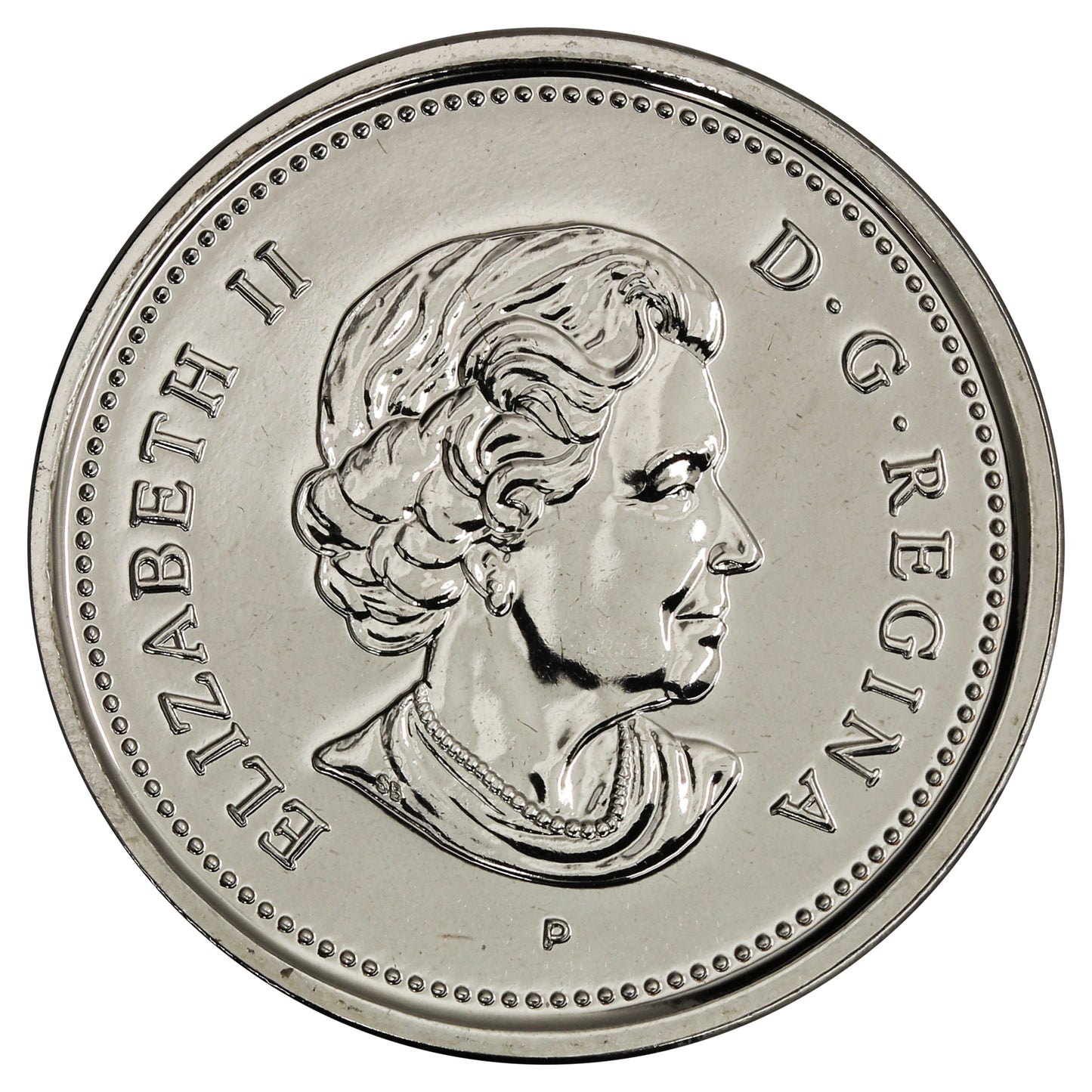 2004P Caribou Canada 25-cents Proof Like