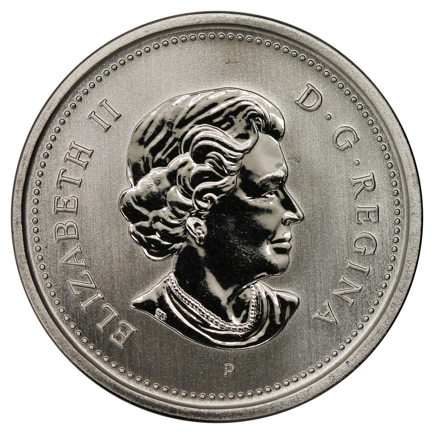 2004P Caribou Canada 25-cents Specimen
