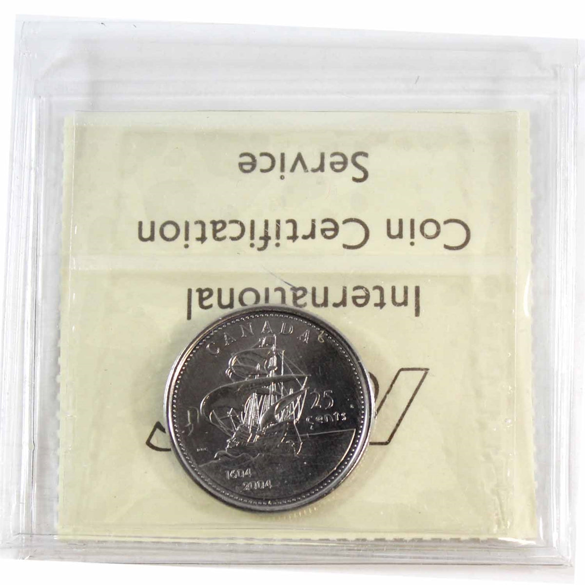 2004P St. Croix Canada 25-cents ICCS Certified MS66