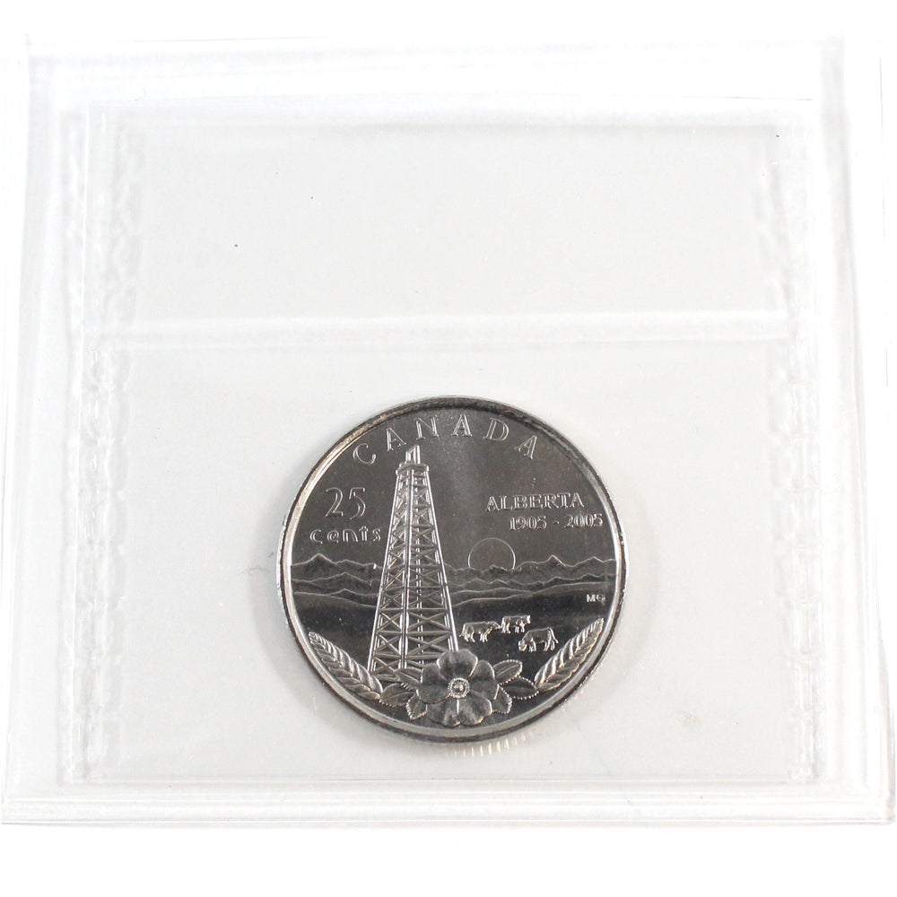 2005P Alberta Canada 25-cents ICCS Certified MS65