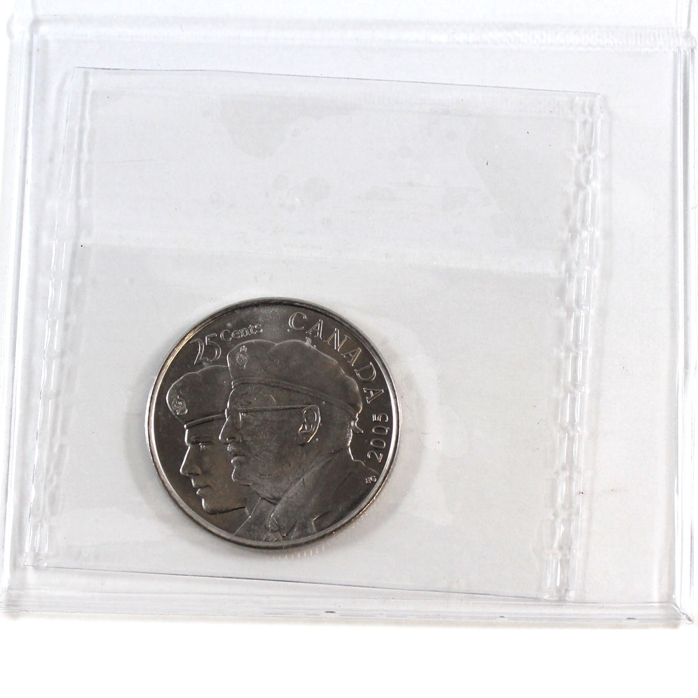 2005P Veterans Canada 25-cents ICCS Certified MS65