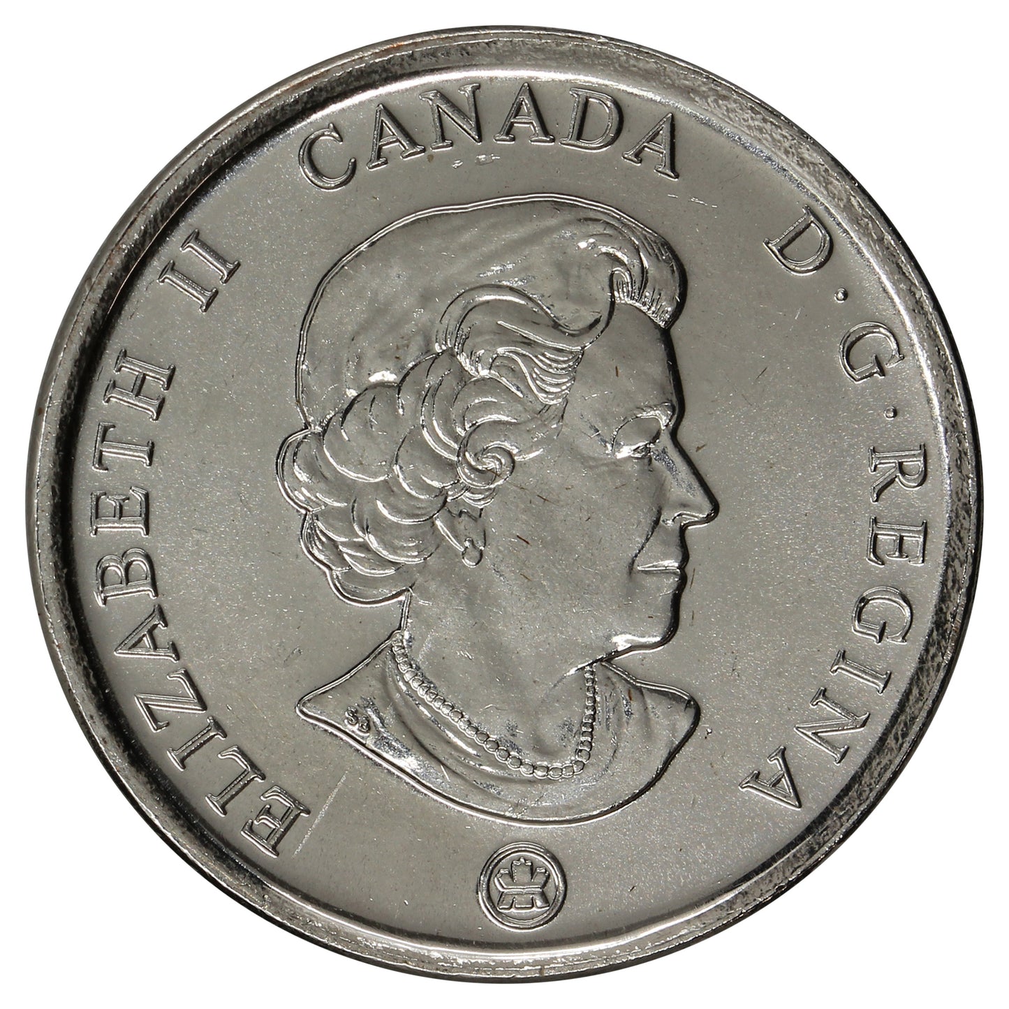 2006 Logo Bravery Canada 25-cents Brilliant Uncirculated (MS63)