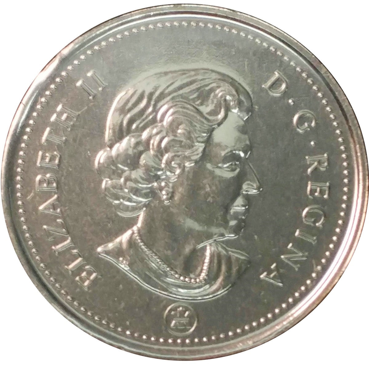 2007 Caribou Canada 25-cents Proof Like