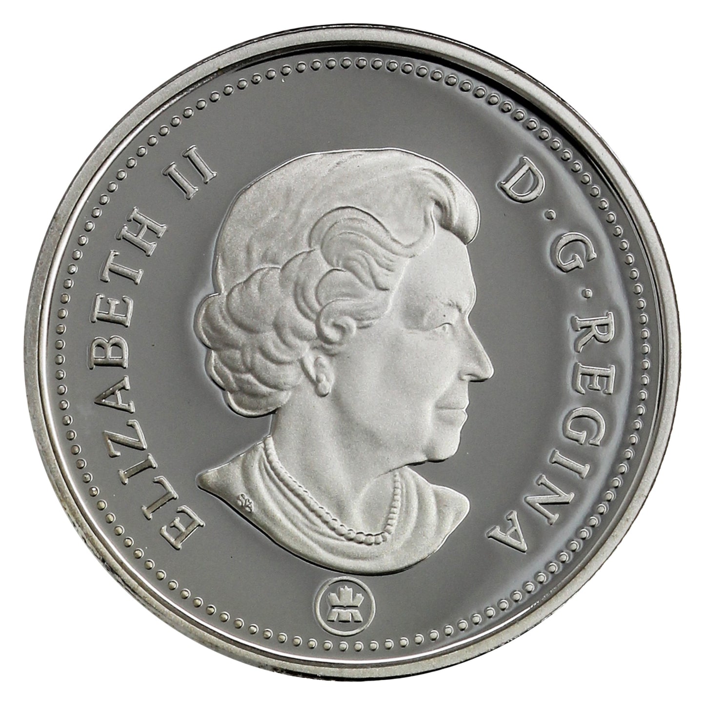 2008 Caribou Canada 25-cents Silver Proof