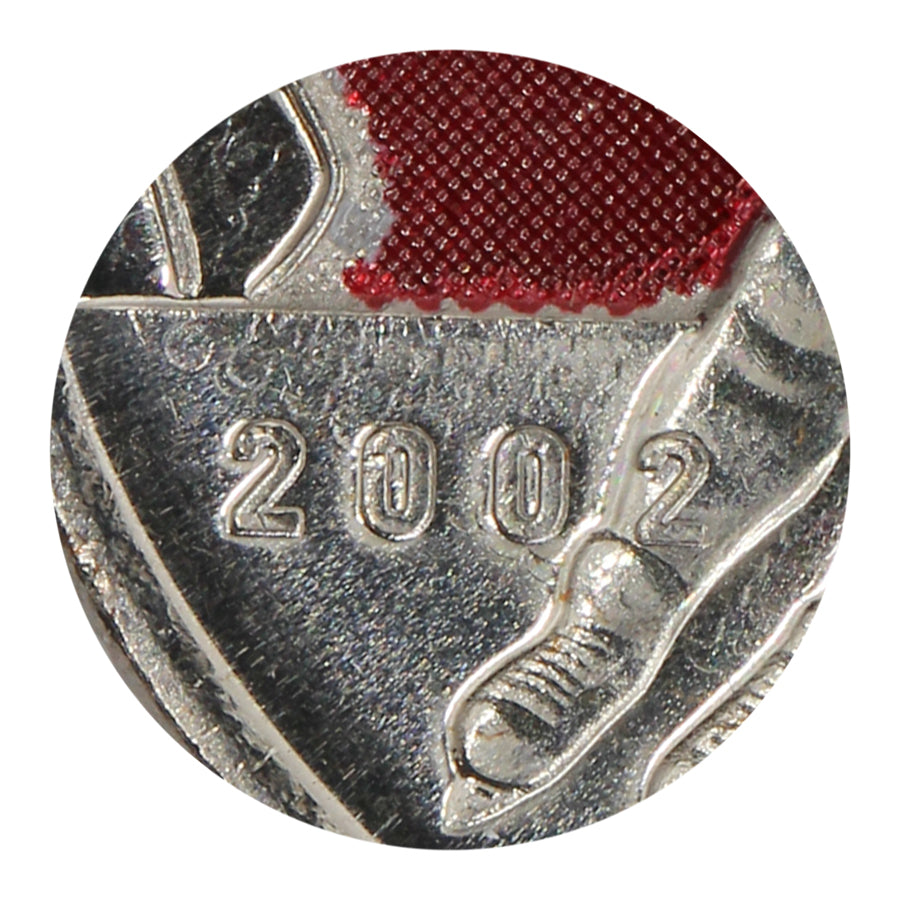 2009 Coloured Men's Hockey (Raised 2) 25ct Brilliant Uncirculated (MS63)