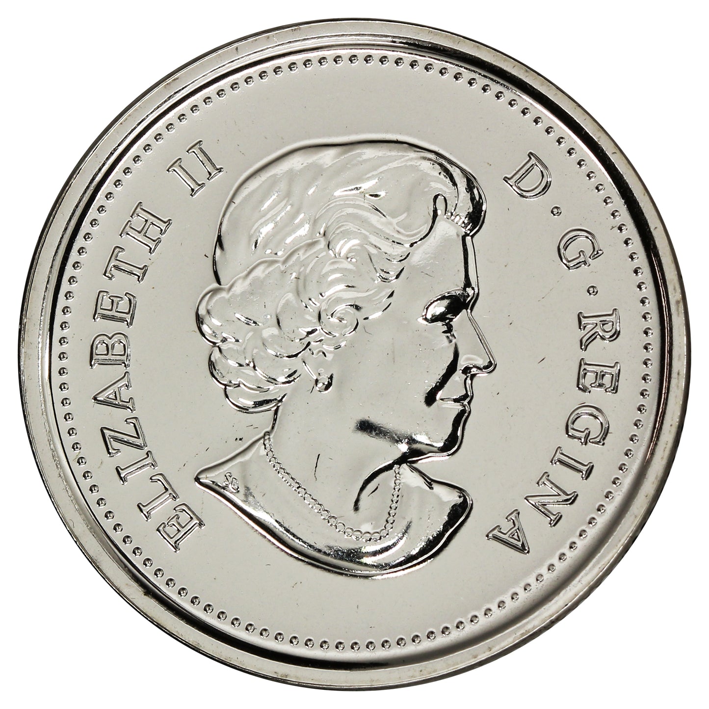2010 Coloured Santa Canada 25-cents Proof Like