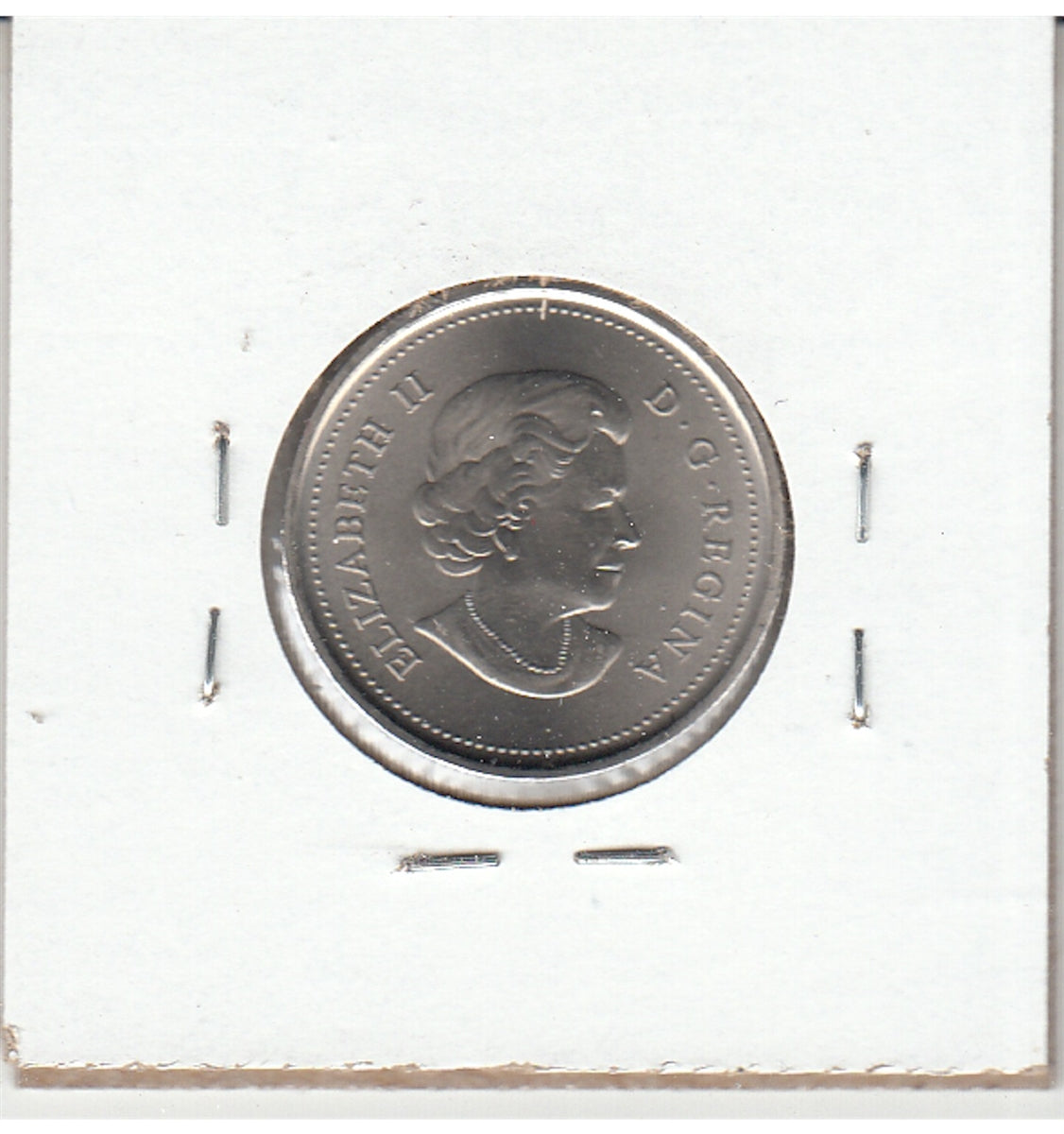 2011 Birthday Canada 25-cents Brilliant Uncirculated (MS63)