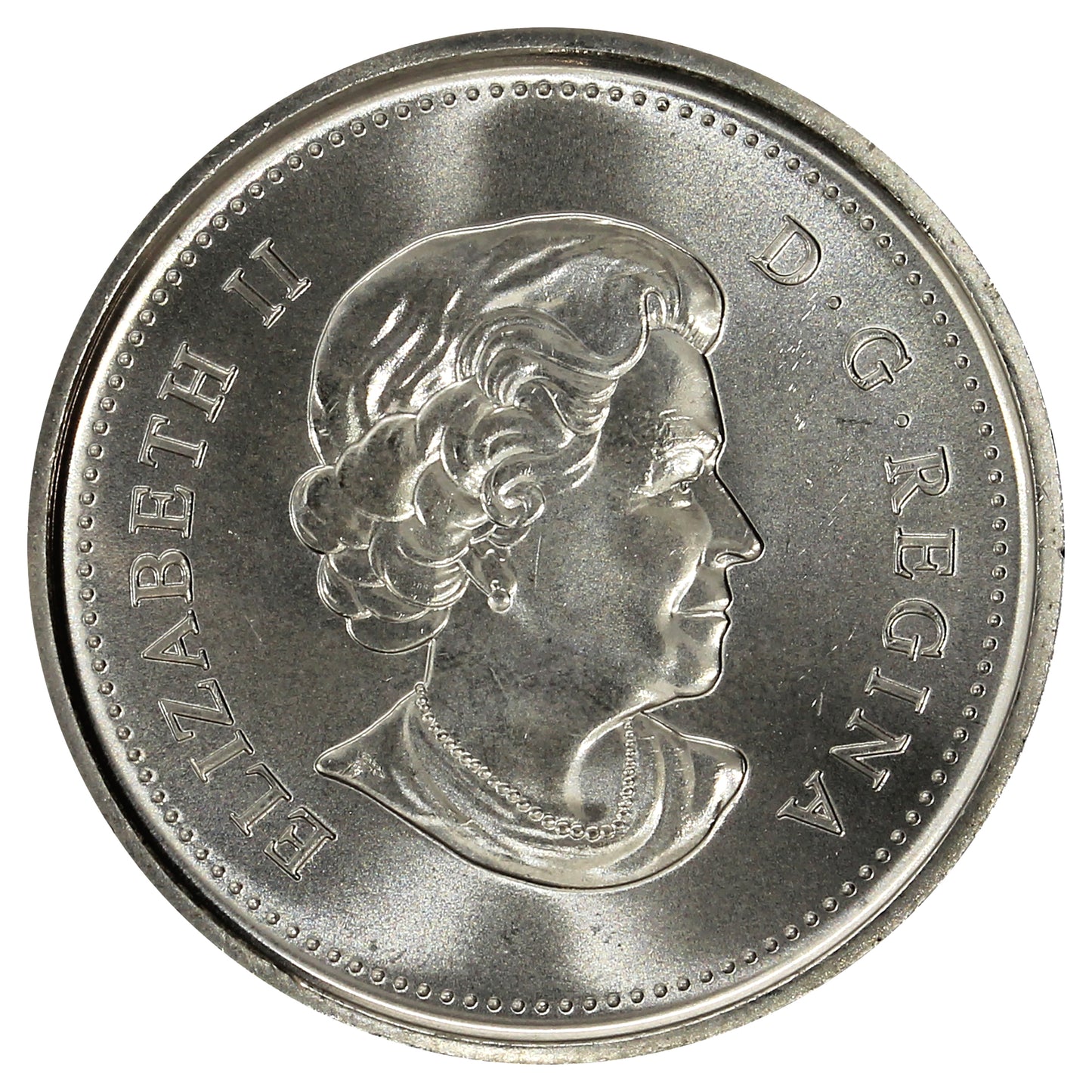 2011 Birthday Canada 25-cents Brilliant Uncirculated (MS63)