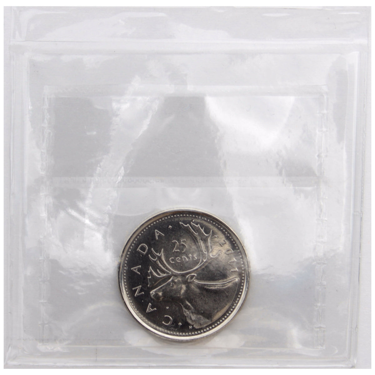 2011 Caribou Canada 25-cents ICCS Certified MS65