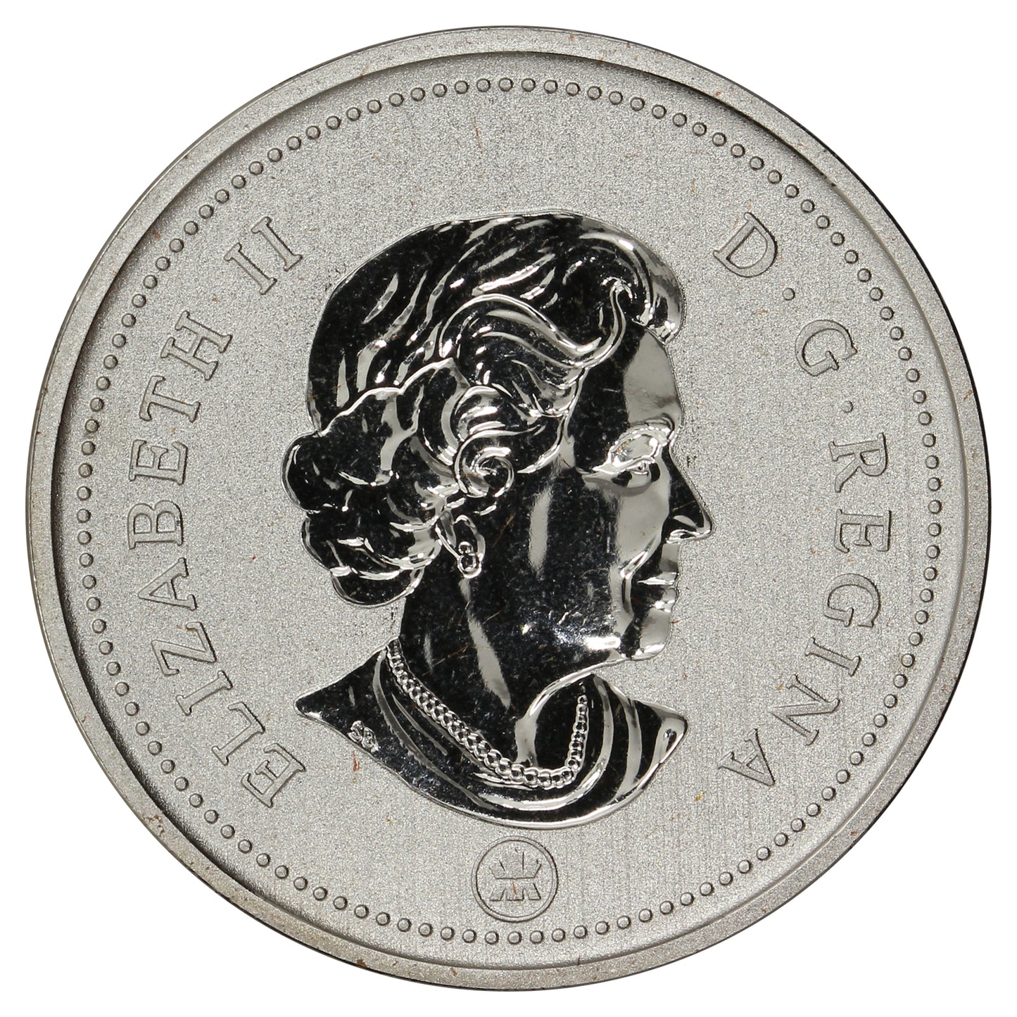 2011 Caribou Canada 25-cents Specimen