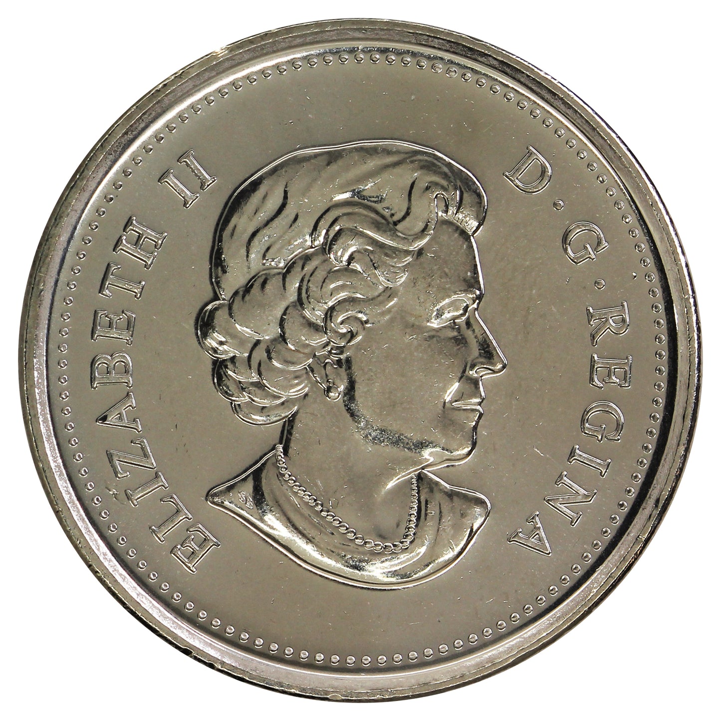 2011 Wood Bison Canada 25-cents Brilliant Uncirculated (MS63)