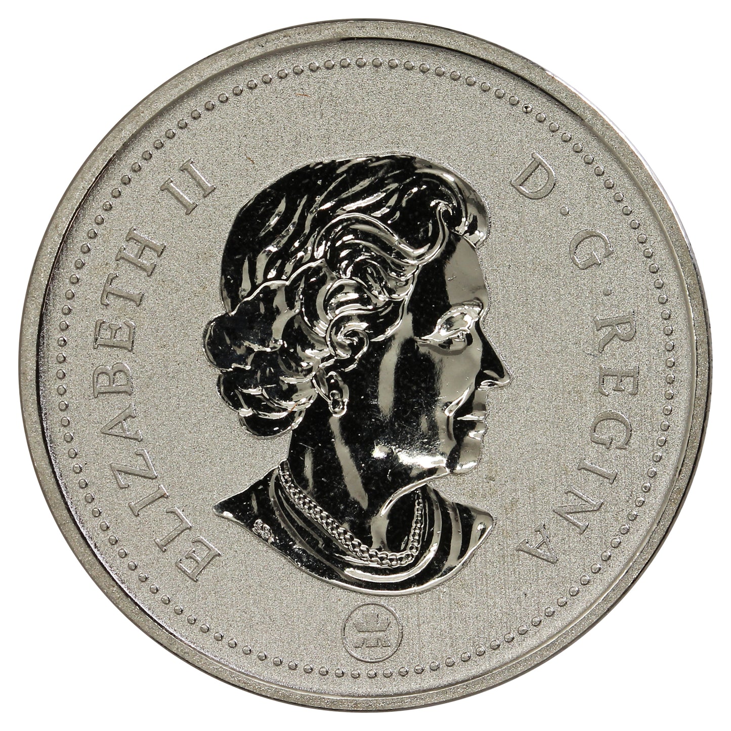 2012 Caribou Canada 25-cents Specimen