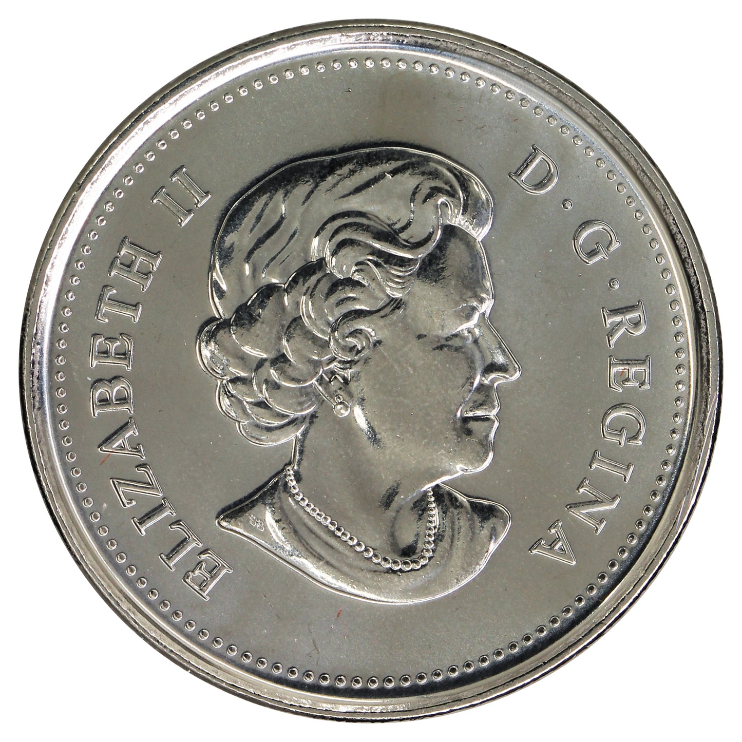 2013 Arctic Expedition (Non-Frosted) Canada 25-cents Brilliant Uncirculated (MS63)