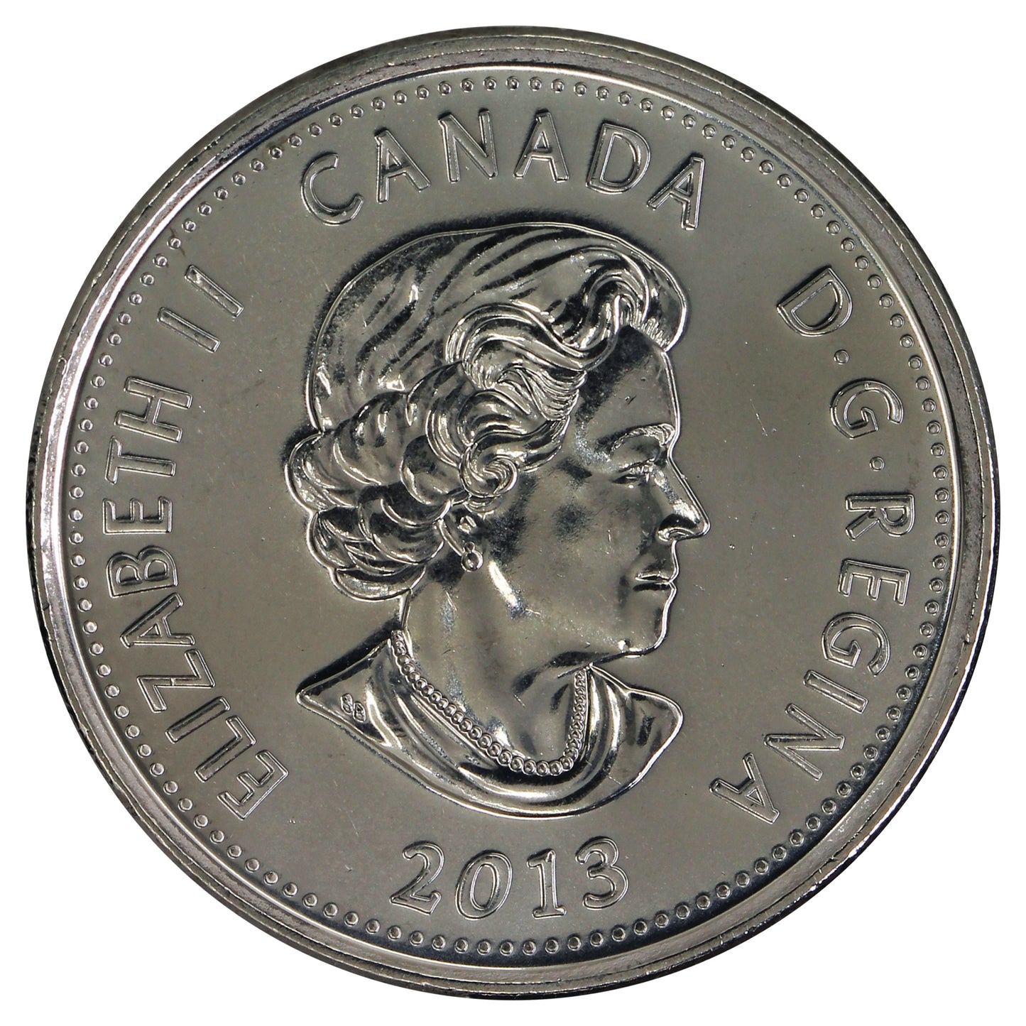 2013 Secord Canada 25-cents Brilliant Uncirculated (MS63)