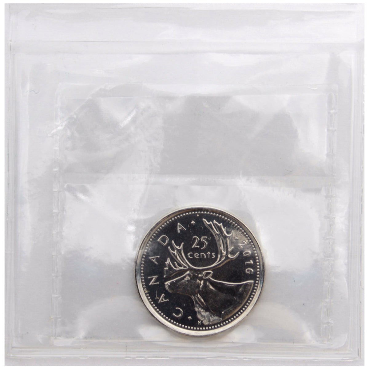 2016 Caribou Canada 25-cents ICCS Certified MS66