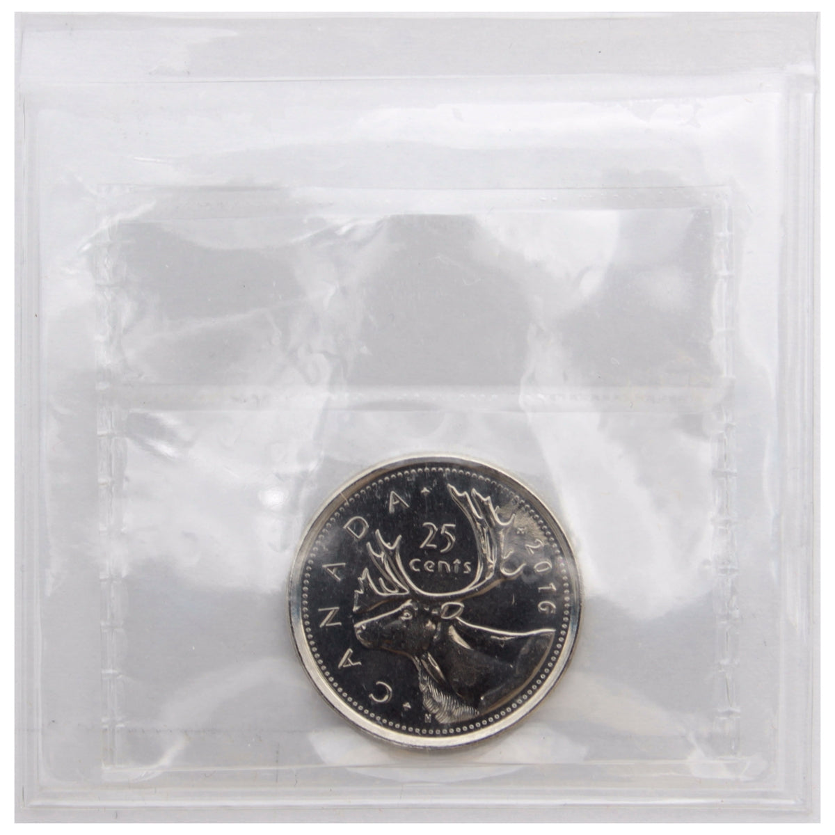 2016 Canada 25-cents ICCS Certified MS67