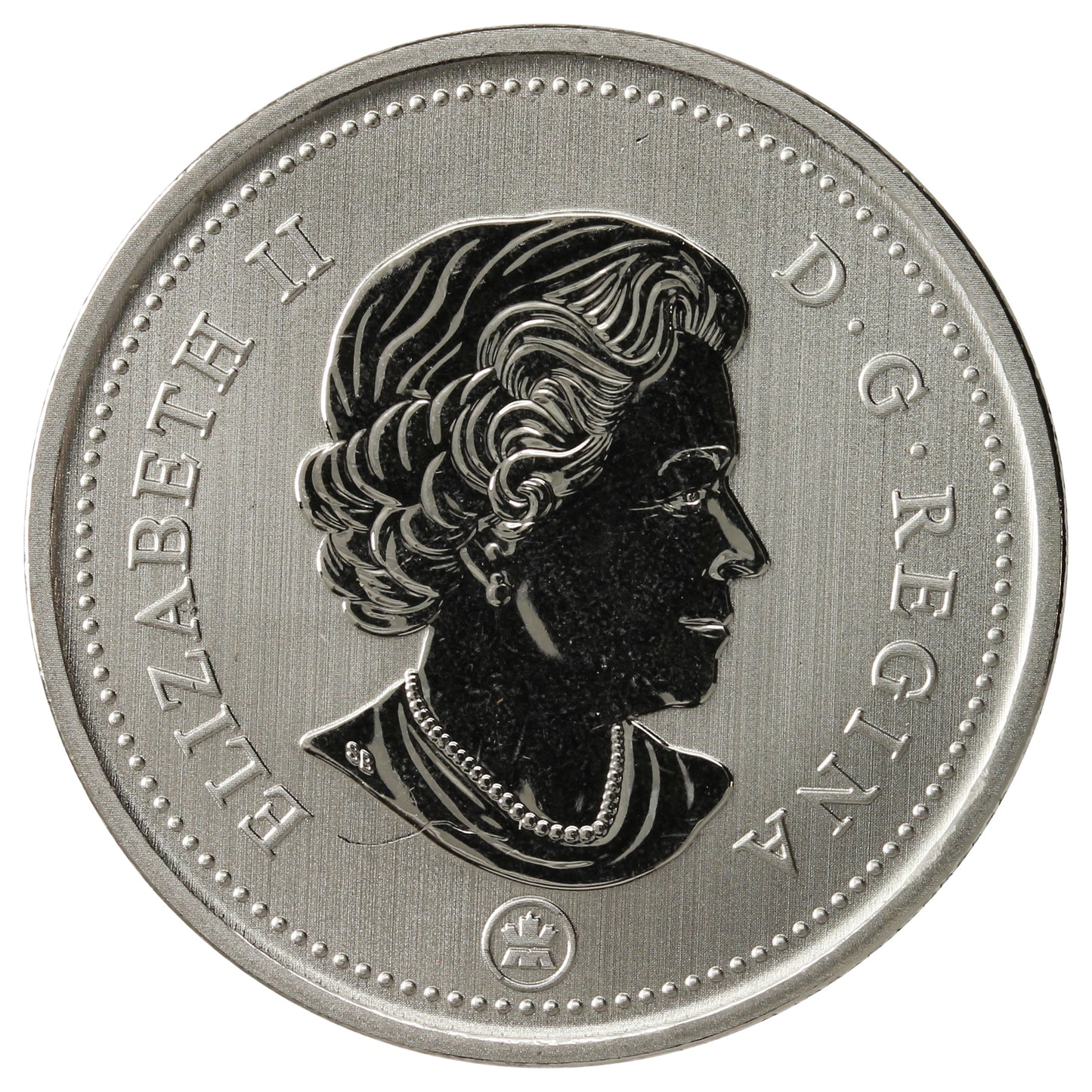 2016 Canada 25-cents Specimen