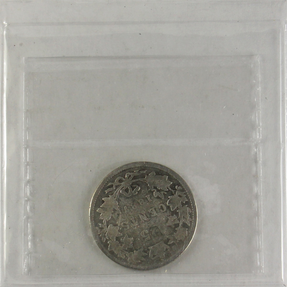 1887 Canada 25-cents ICCS Certified AG3