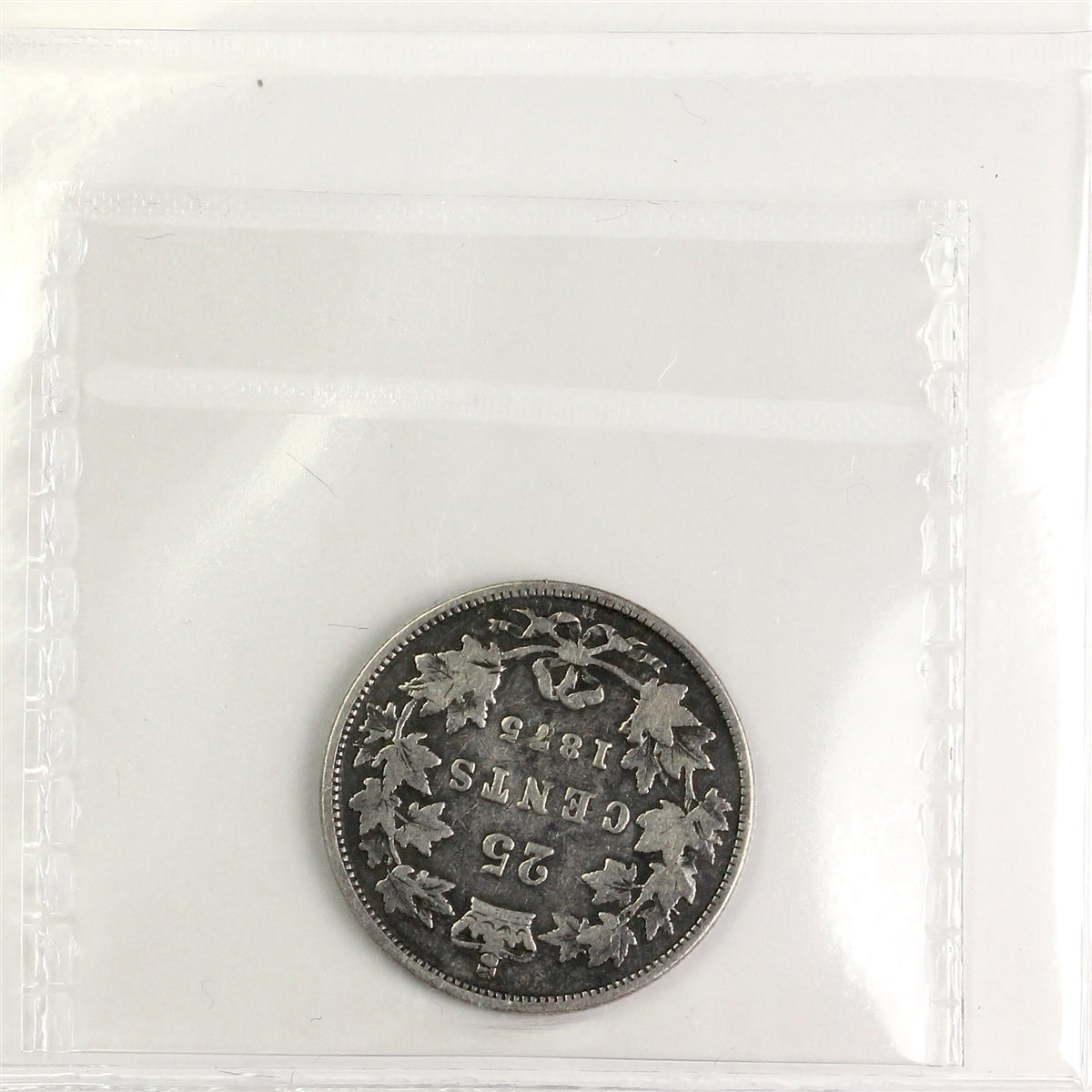 1875H Canada 25-cents ICCS Certified G6