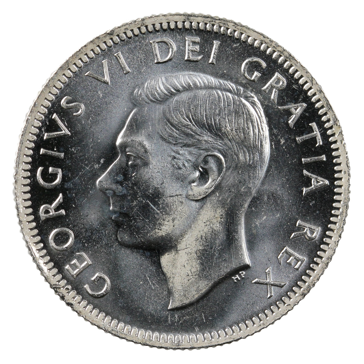 1951 Canada 25-cents Choice Brilliant Uncirculated (MS64)