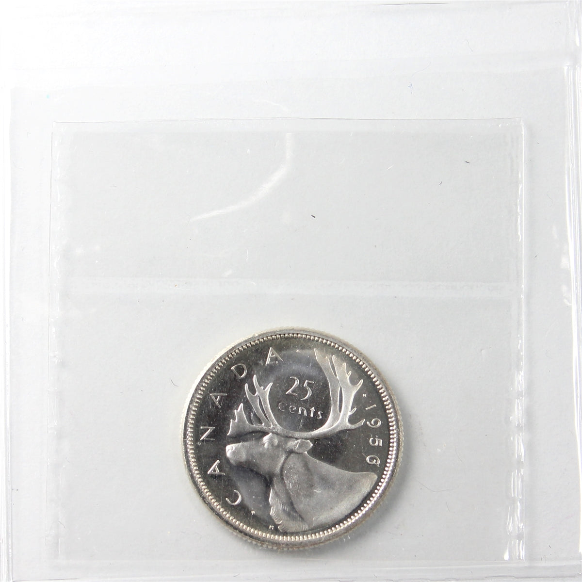 1956 Canada 25-cents ICCS Certified PL-66