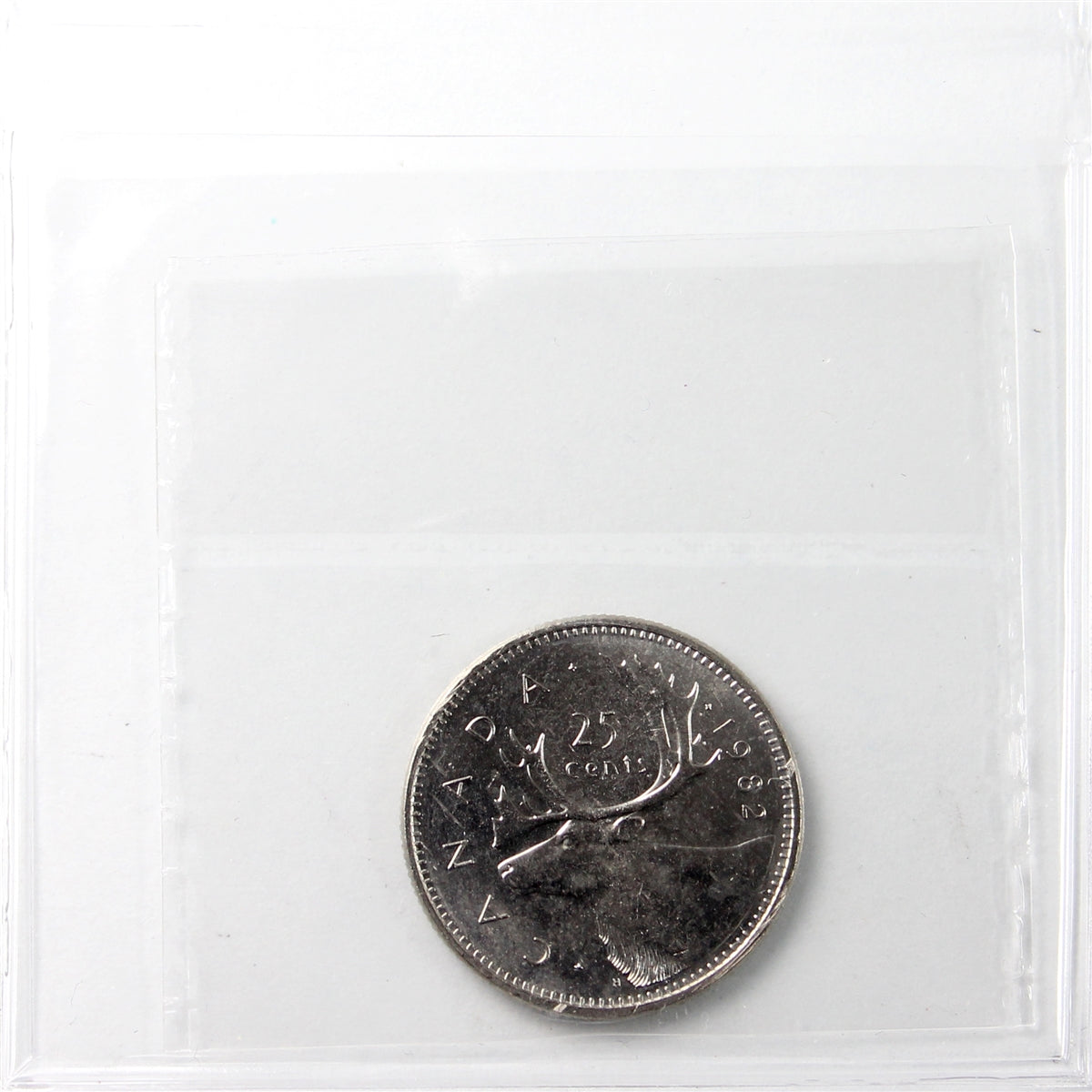 1982 Canada 25-cents ICCS Certified MS-64