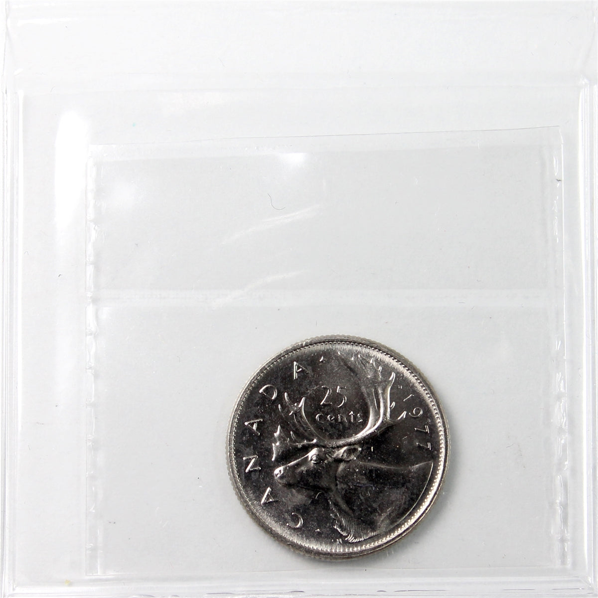 1977 Canada 25-cents ICCS Certified MS64